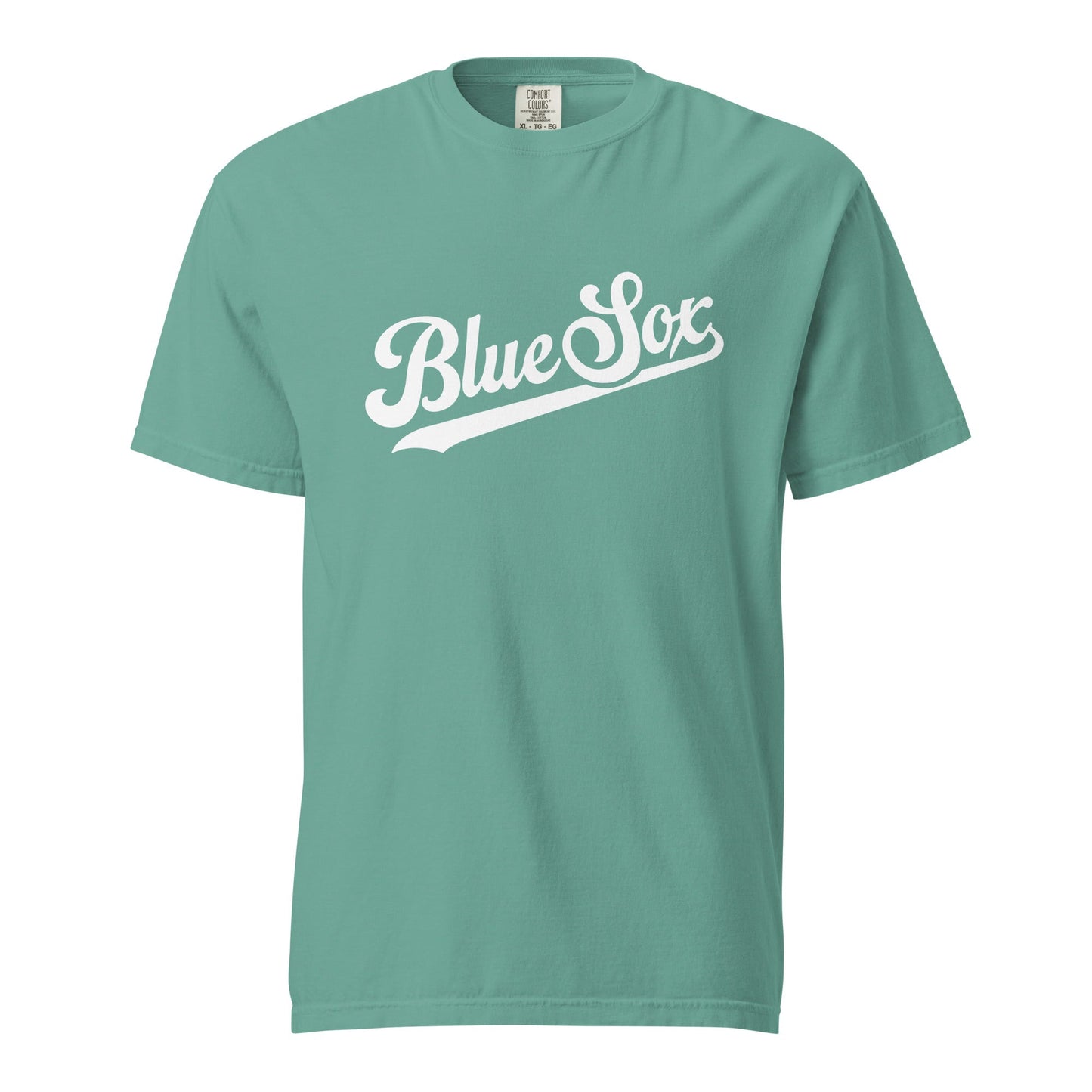 Signature | Comfort Colors T-Shirt | Blue Sox | Script Logo
