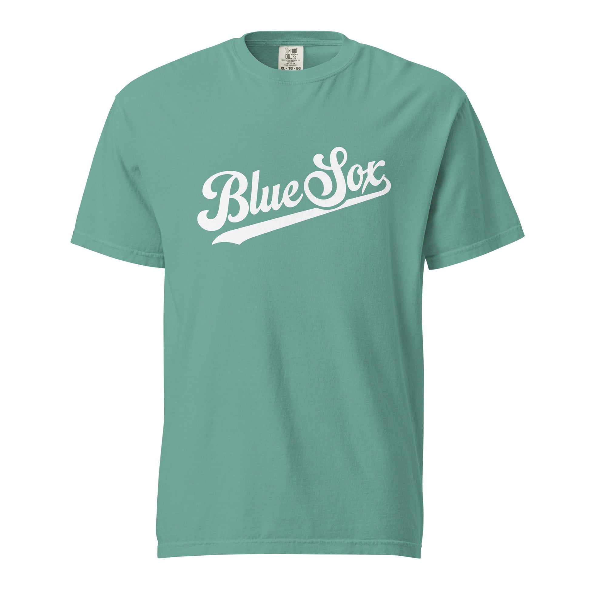 Signature | Comfort Colors T-Shirt | Blue Sox | Script Logo