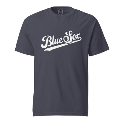 Signature | Comfort Colors T-Shirt | Blue Sox | Script Logo