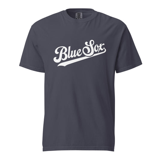 Signature | Comfort Colors T-Shirt | Blue Sox | Script Logo