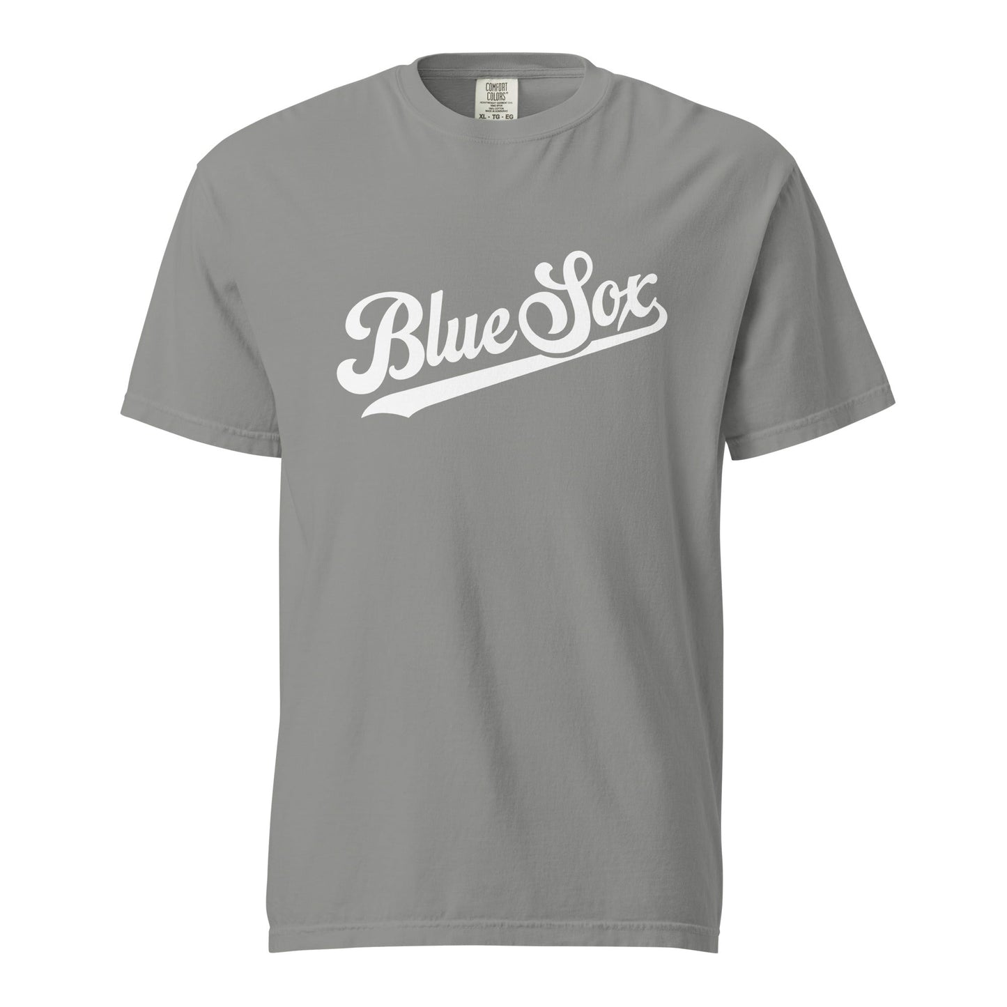 Signature | Comfort Colors T-Shirt | Blue Sox | Script Logo