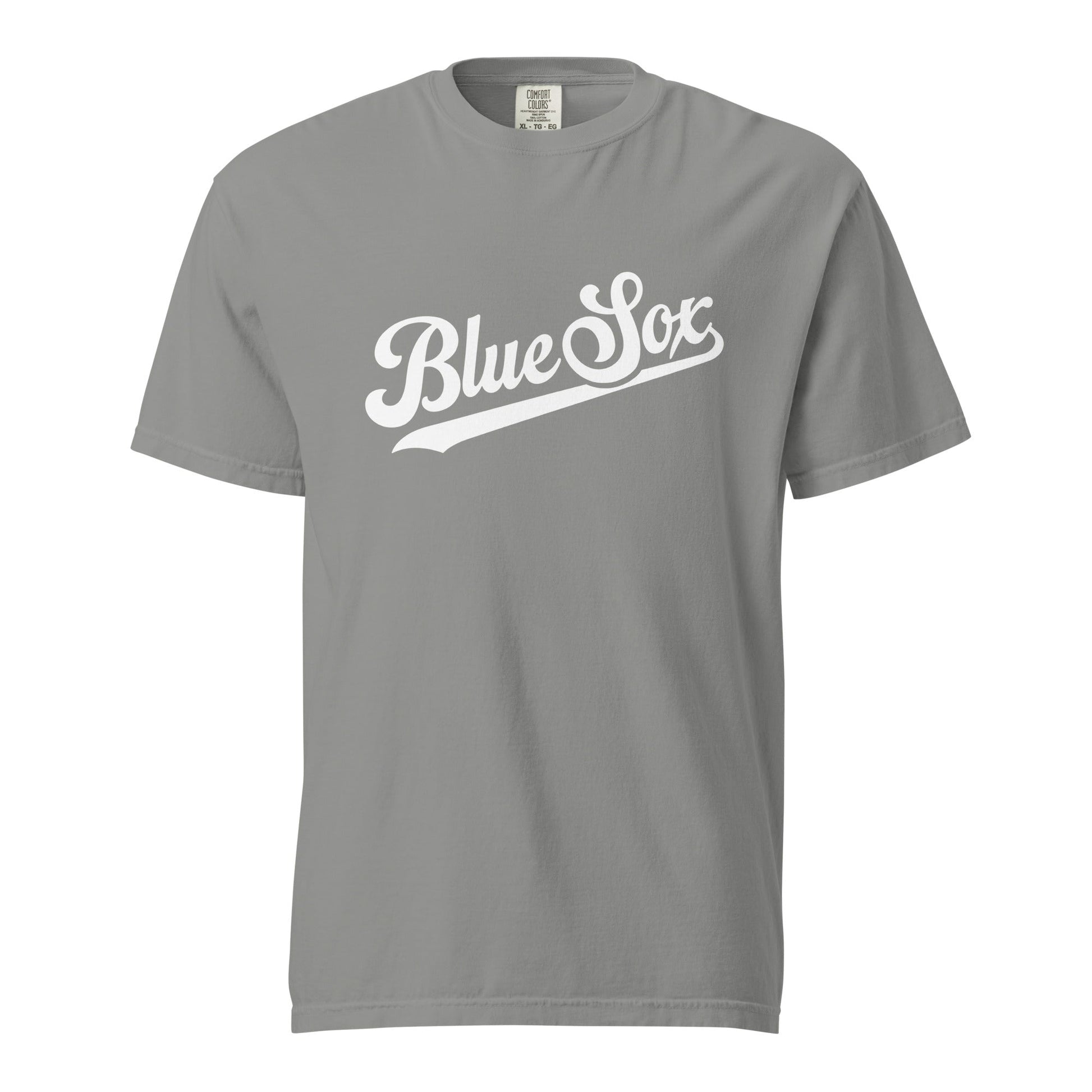Signature | Comfort Colors T-Shirt | Blue Sox | Script Logo