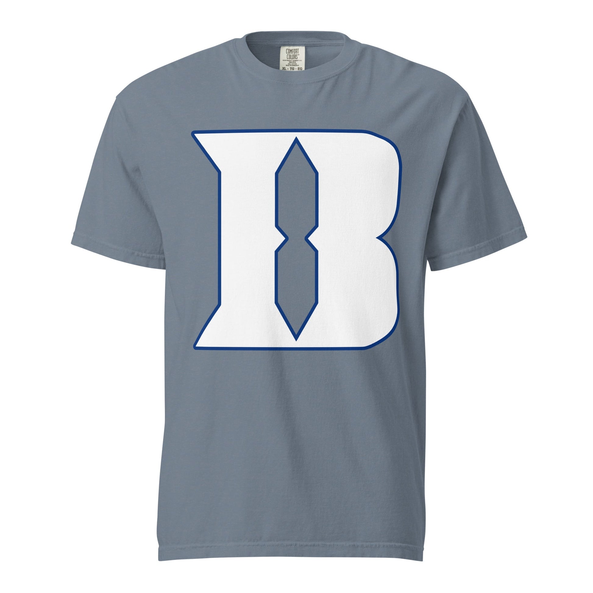 Signature | Comfort Colors T-Shirt | Blueblacks Football Club | Crest Logo