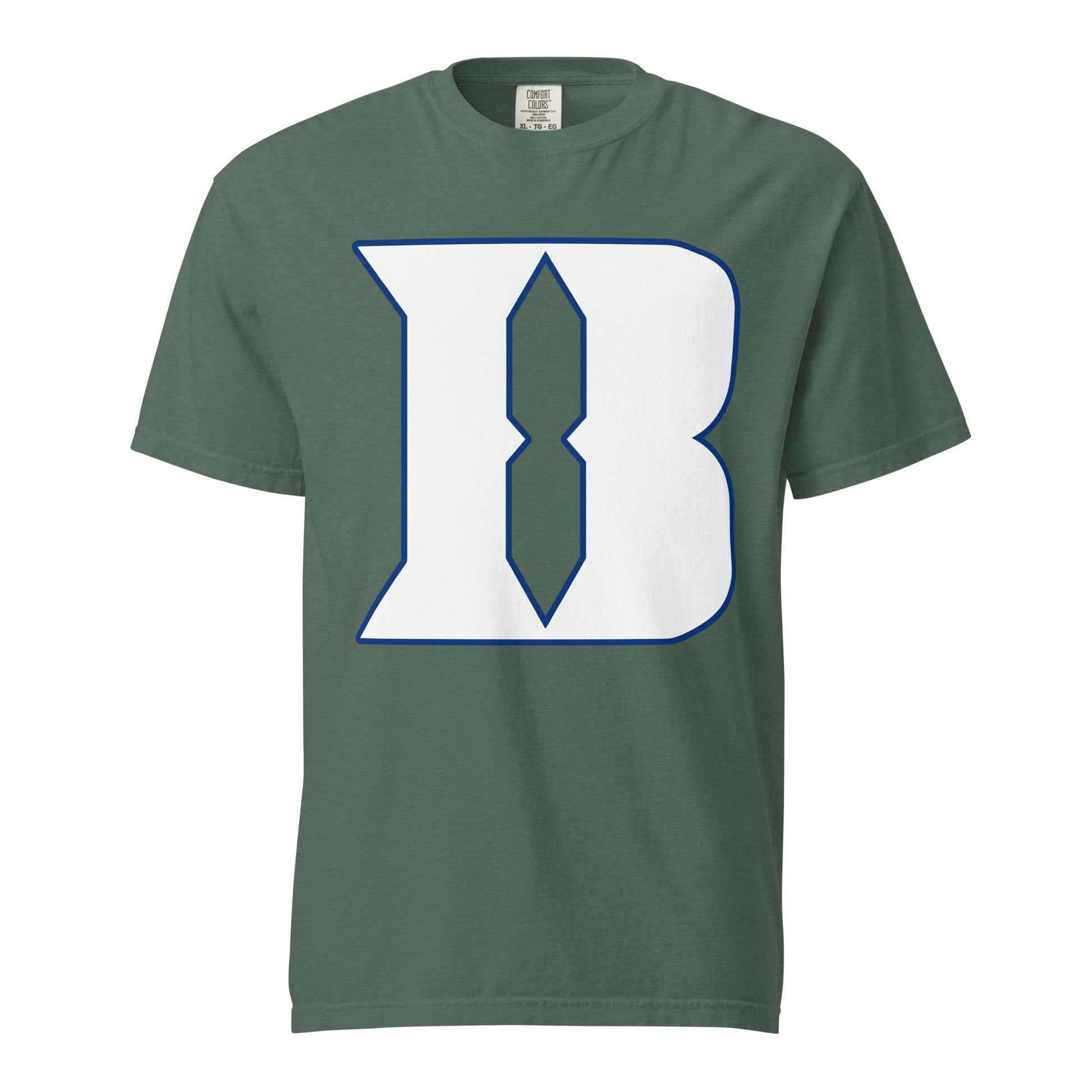 Signature | Comfort Colors T-Shirt | Blueblacks Football Club | Crest Logo