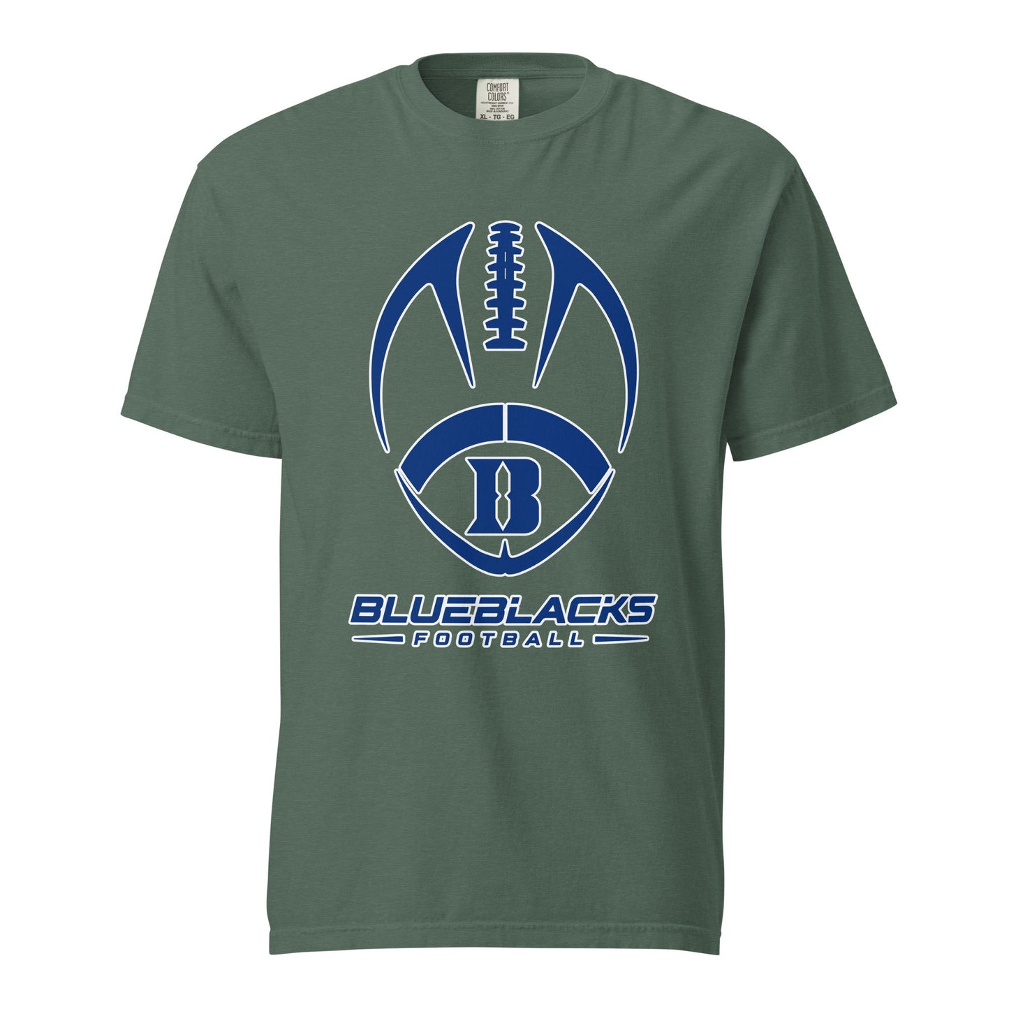 Signature | Comfort Colors T-Shirt | Blueblacks Football Club | Emblem Logo