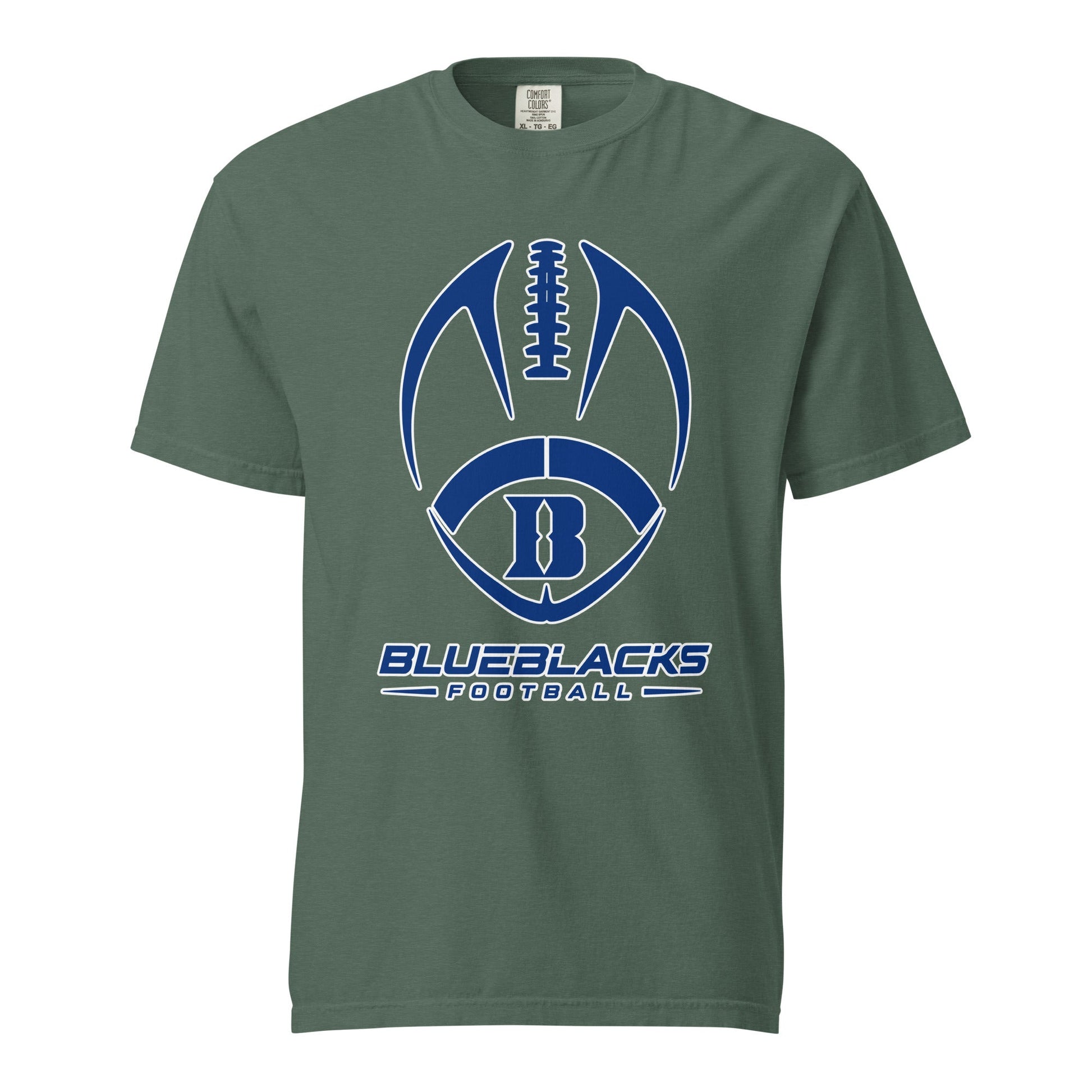 Signature | Comfort Colors T-Shirt | Blueblacks Football Club | Emblem Logo