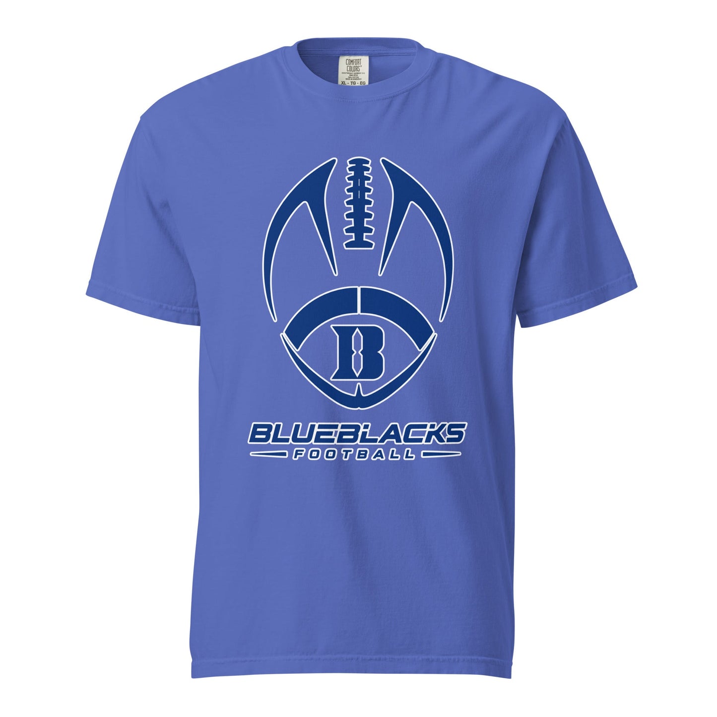 Signature | Comfort Colors T-Shirt | Blueblacks Football Club | Emblem Logo