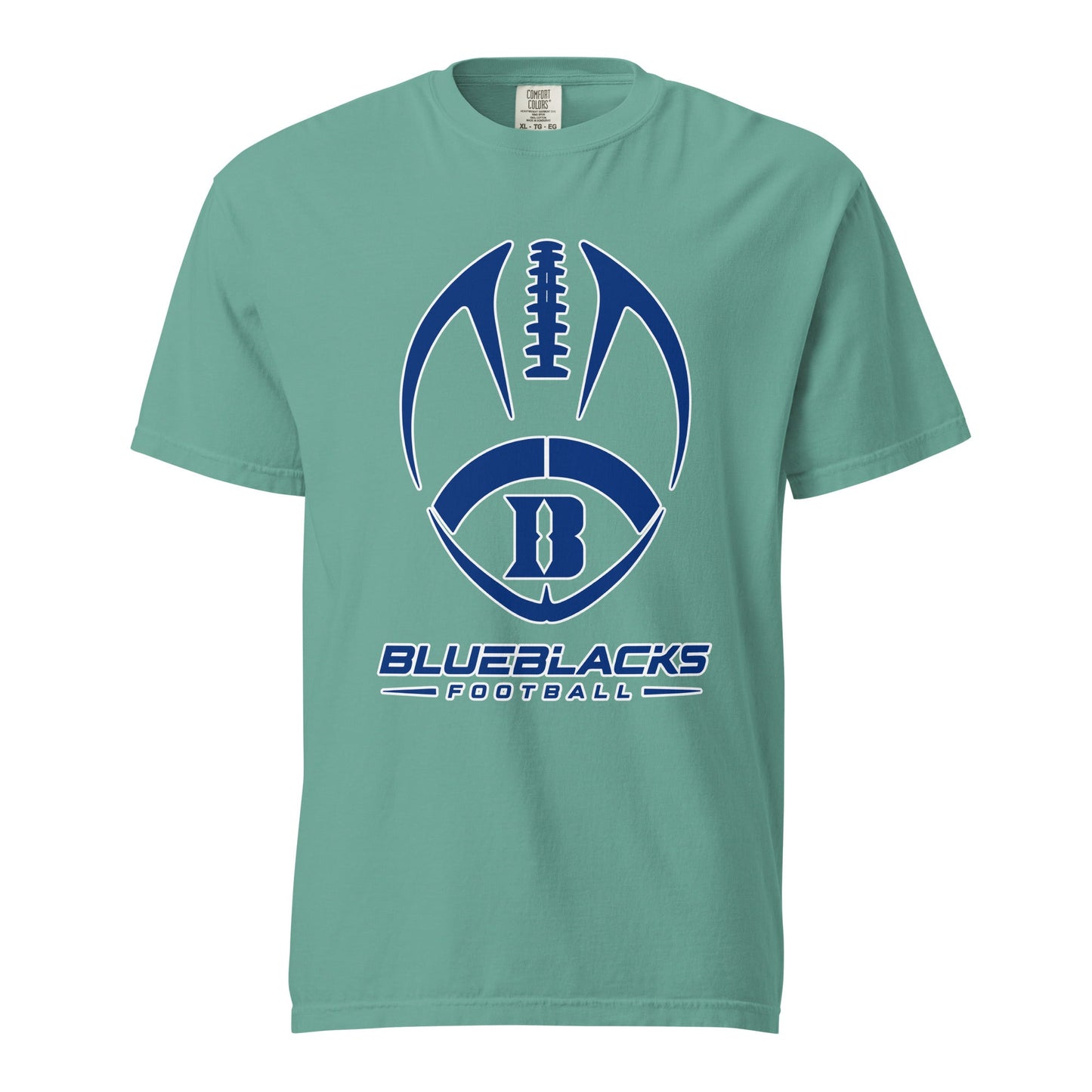 Signature | Comfort Colors T-Shirt | Blueblacks Football Club | Emblem Logo