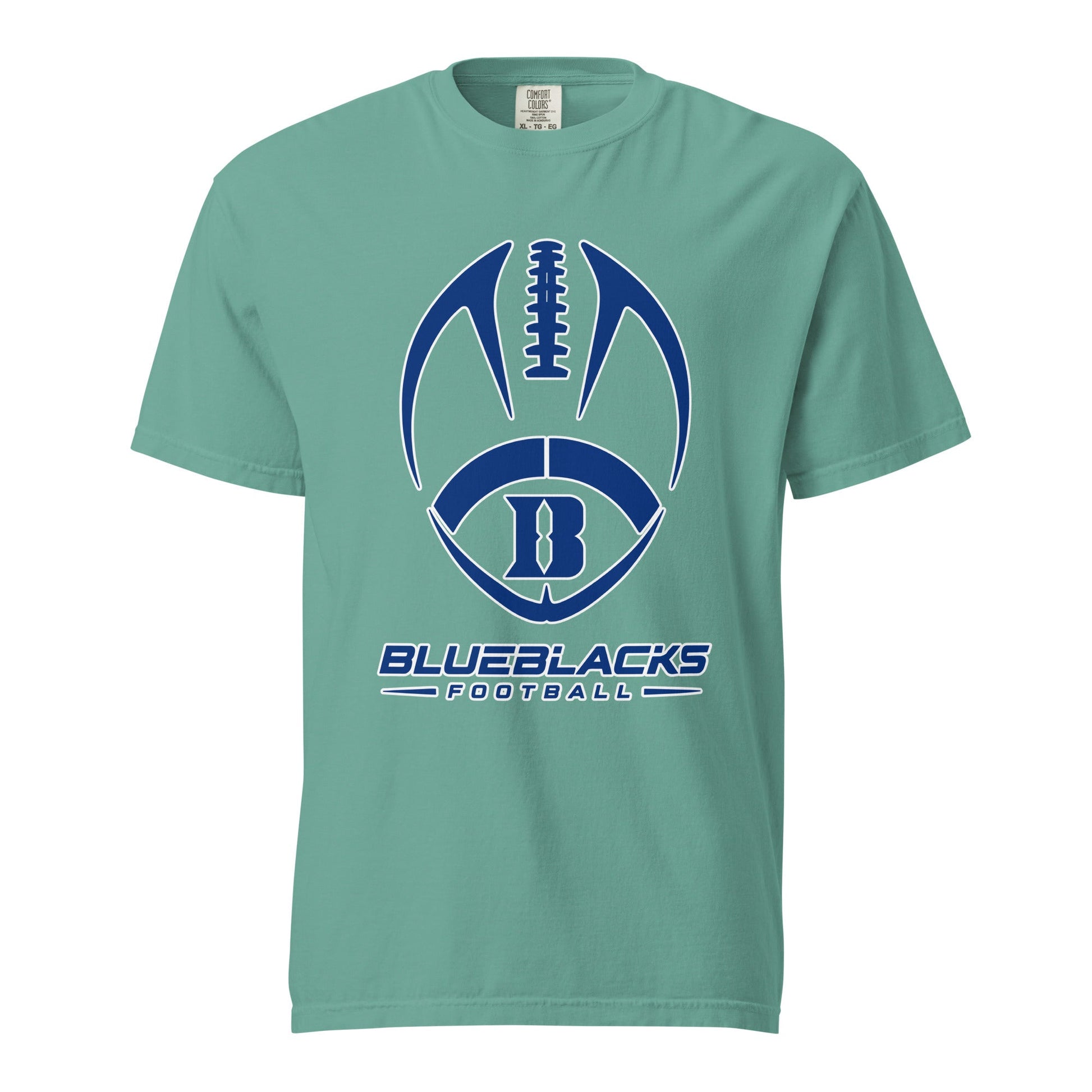 Signature | Comfort Colors T-Shirt | Blueblacks Football Club | Emblem Logo