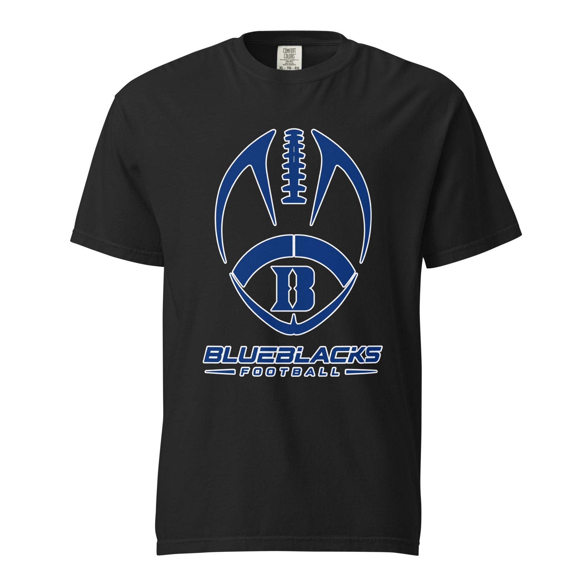 Signature | Comfort Colors T-Shirt | Blueblacks Football Club | Emblem Logo