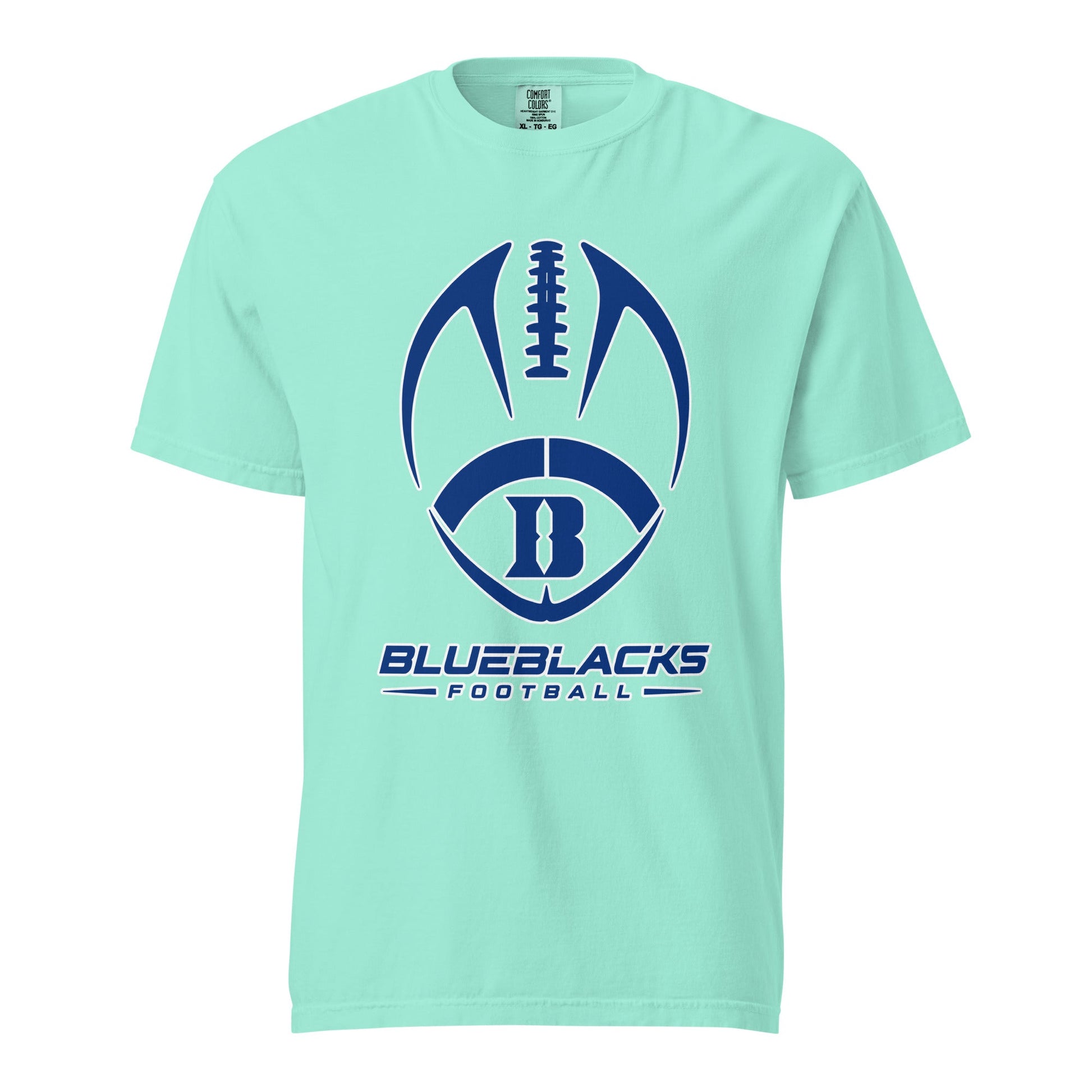 Signature | Comfort Colors T-Shirt | Blueblacks Football Club | Emblem Logo