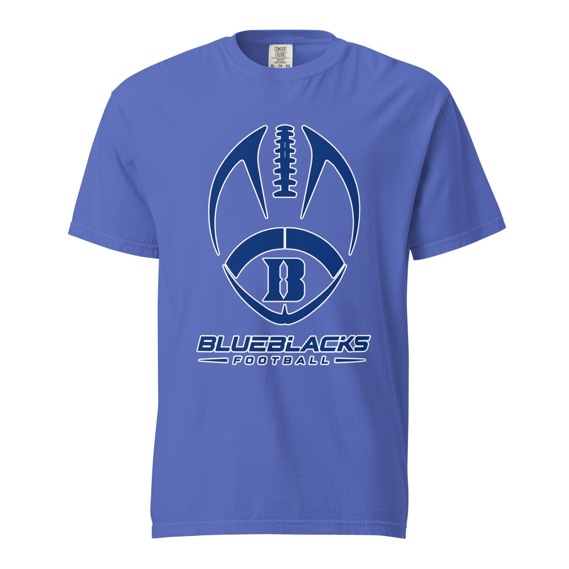 Signature | Comfort Colors T-Shirt | Blueblacks Football Club | Emblem Logo