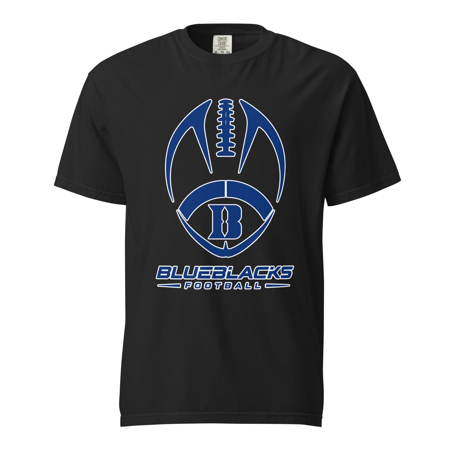Signature | Comfort Colors T-Shirt | Blueblacks Football Club | Emblem Logo