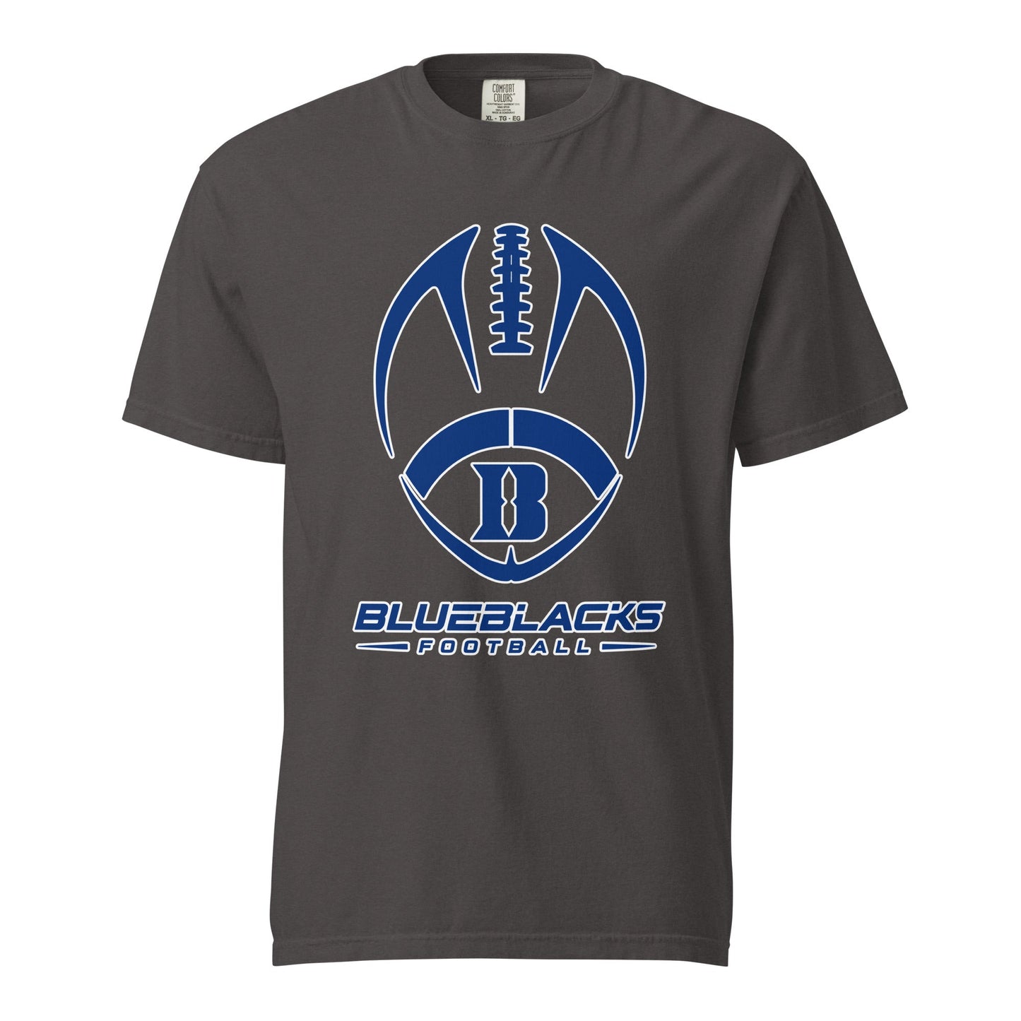 Signature | Comfort Colors T-Shirt | Blueblacks Football Club | Emblem Logo