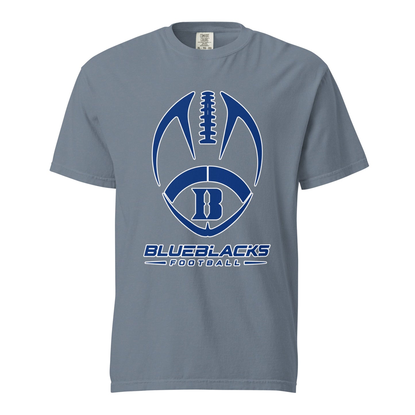 Signature | Comfort Colors T-Shirt | Blueblacks Football Club | Emblem Logo