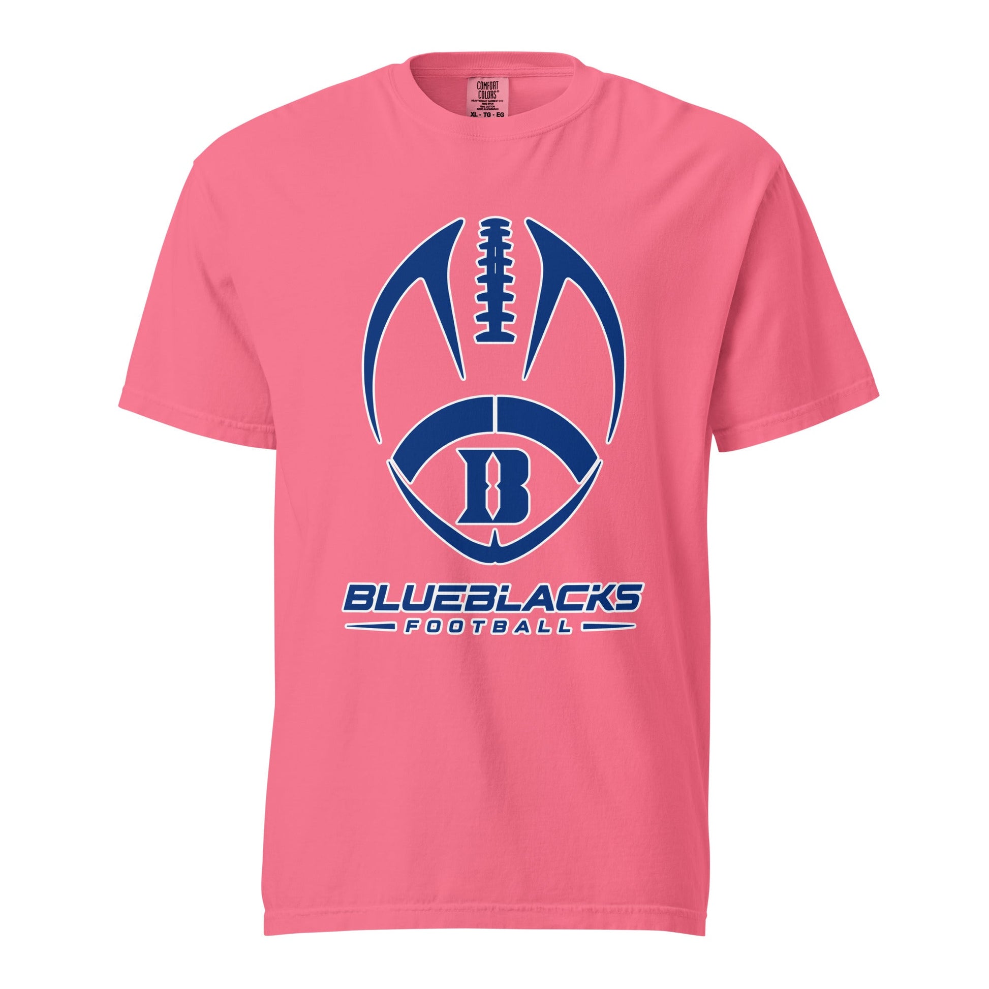 Signature | Comfort Colors T-Shirt | Blueblacks Football Club | Emblem Logo
