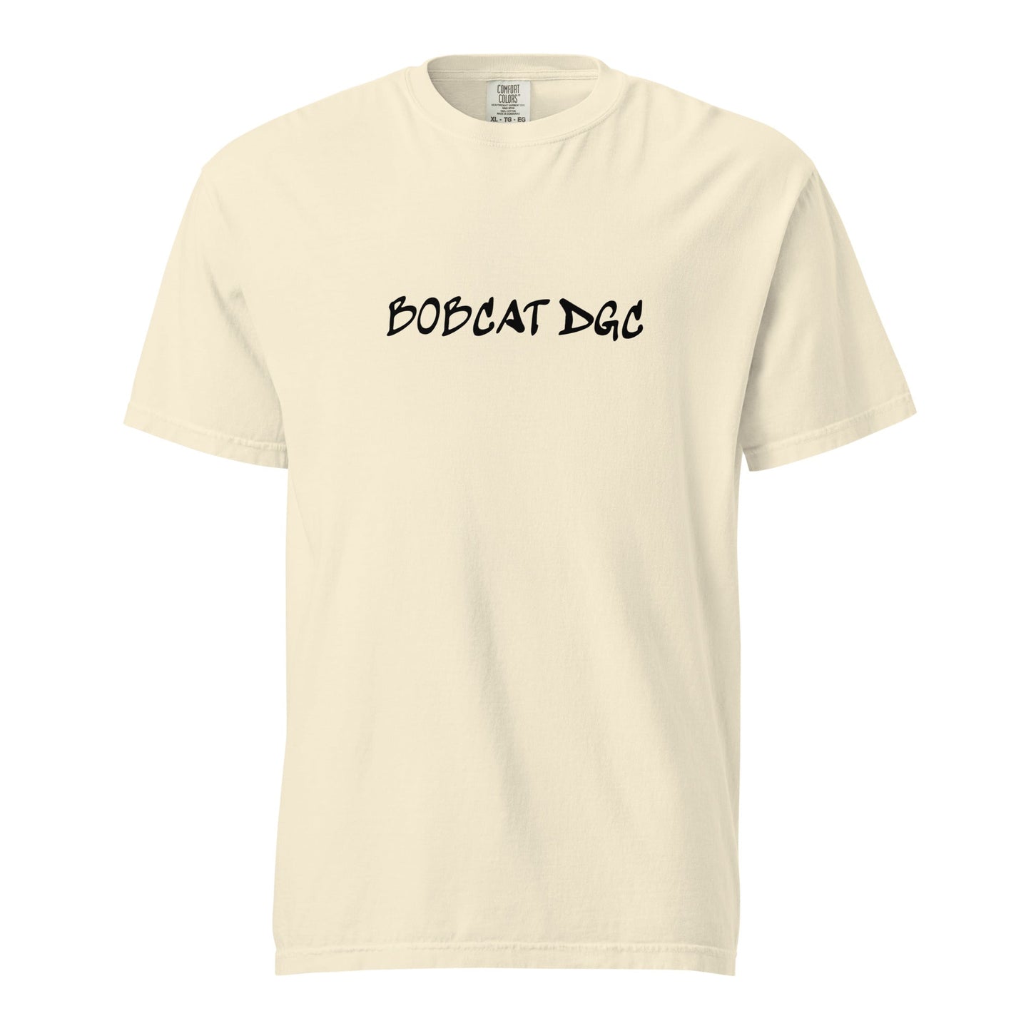 Signature | Comfort Colors T-Shirt | Bobcat DGC | Modern Script Logo