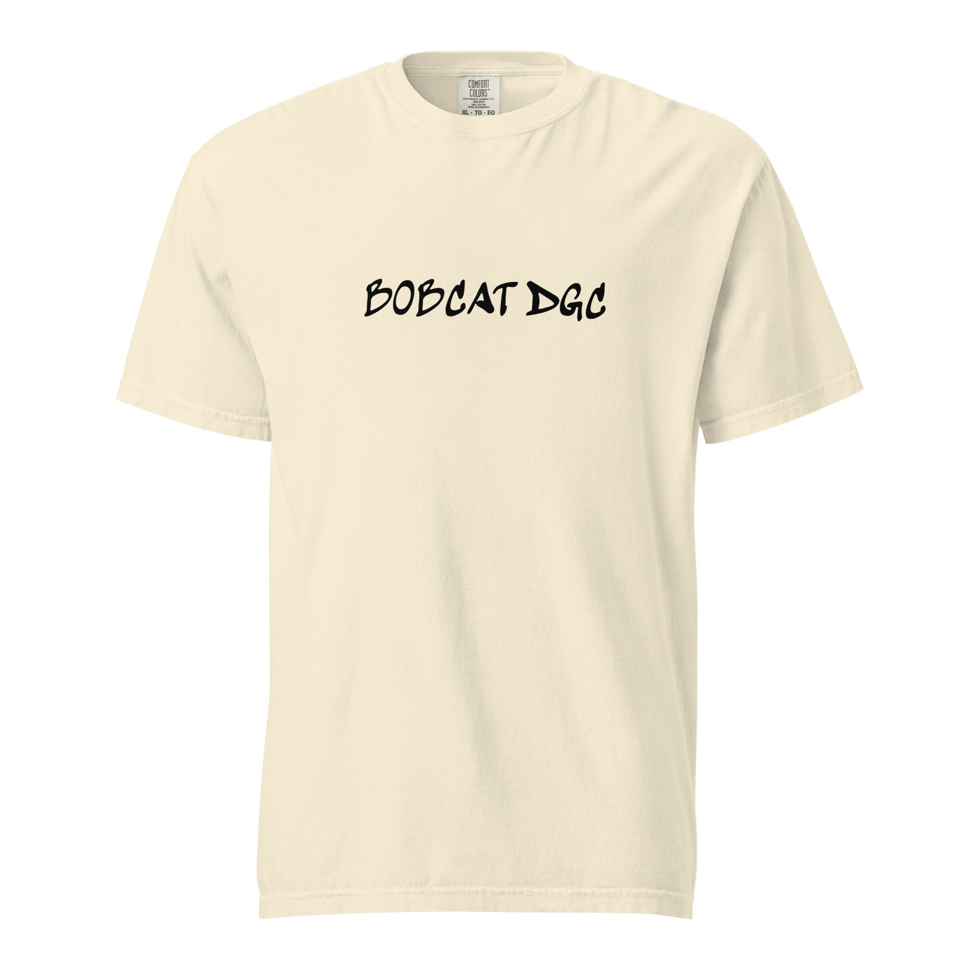 Signature | Comfort Colors T-Shirt | Bobcat DGC | Modern Script Logo