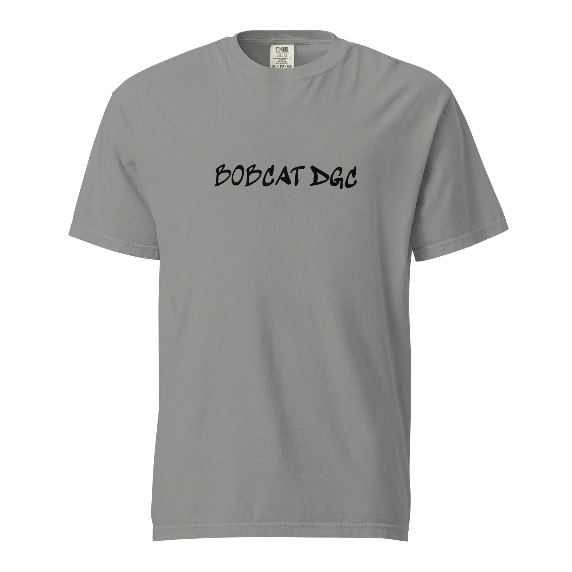 Signature | Comfort Colors T-Shirt | Bobcat DGC | Modern Script Logo