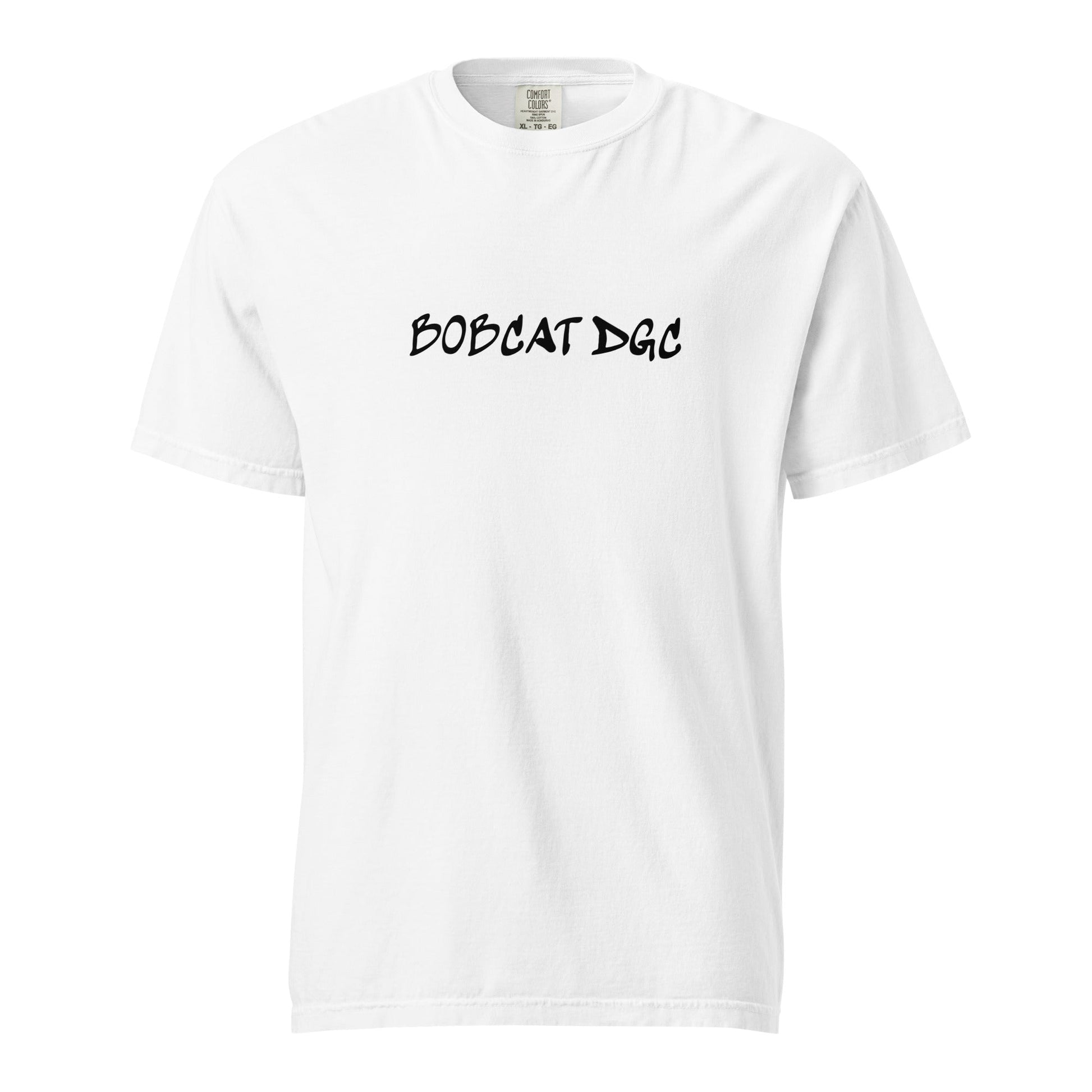 Signature | Comfort Colors T-Shirt | Bobcat DGC | Modern Script Logo