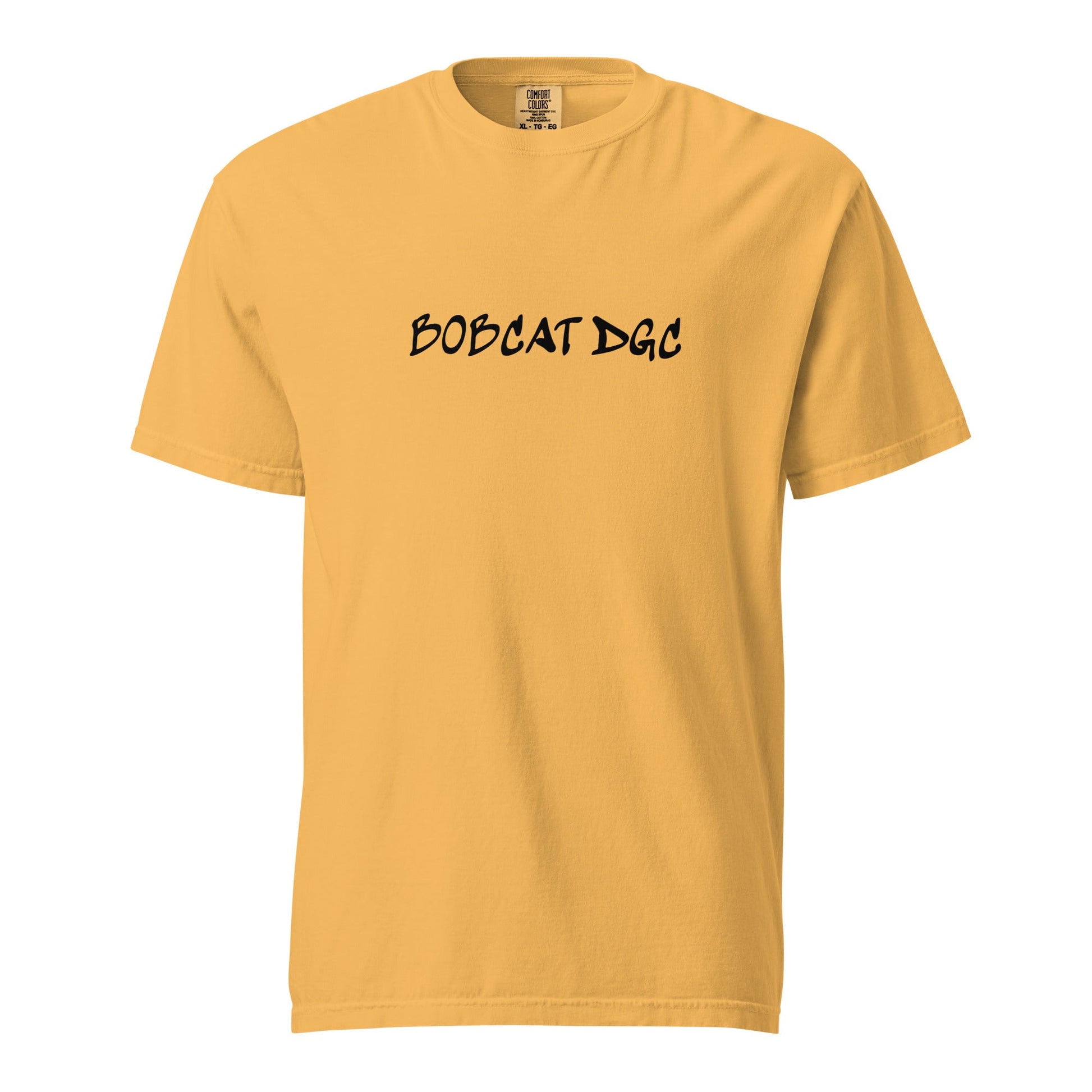 Signature | Comfort Colors T-Shirt | Bobcat DGC | Modern Script Logo