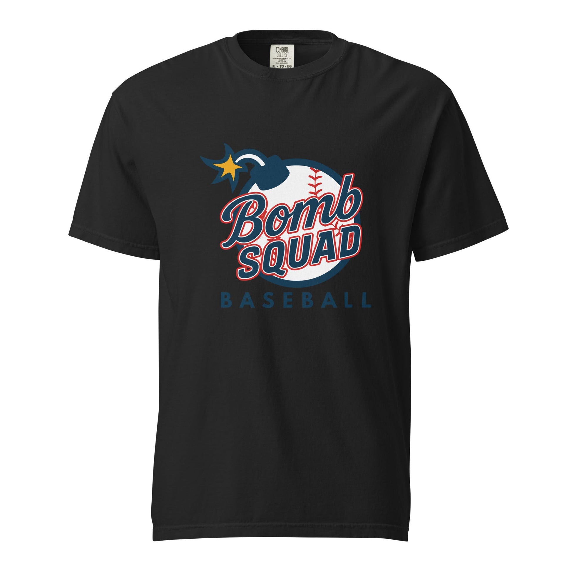 Signature | Comfort Colors T-Shirt | Bomb Squad Baseball | Alt Logo