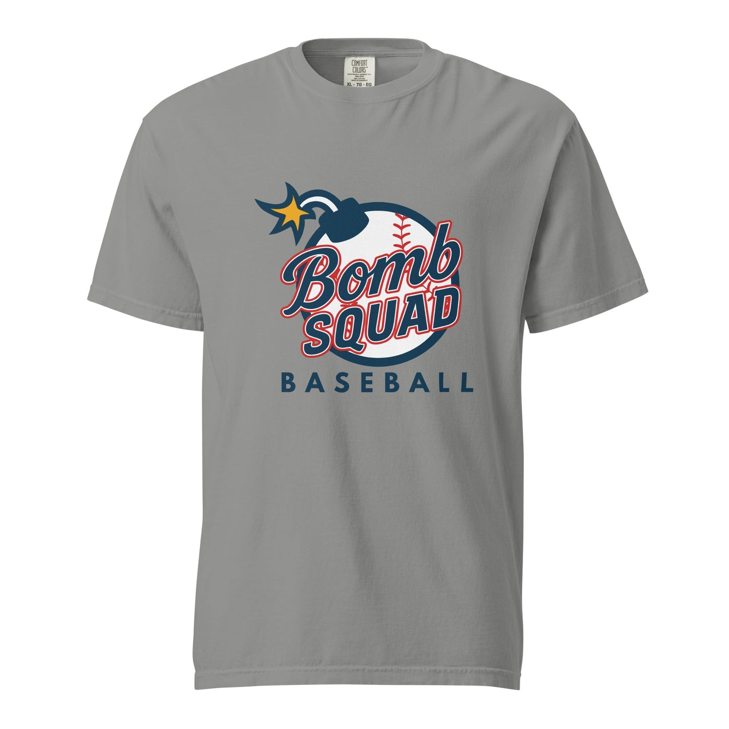 Signature | Comfort Colors T-Shirt | Bomb Squad Baseball | Alt Logo