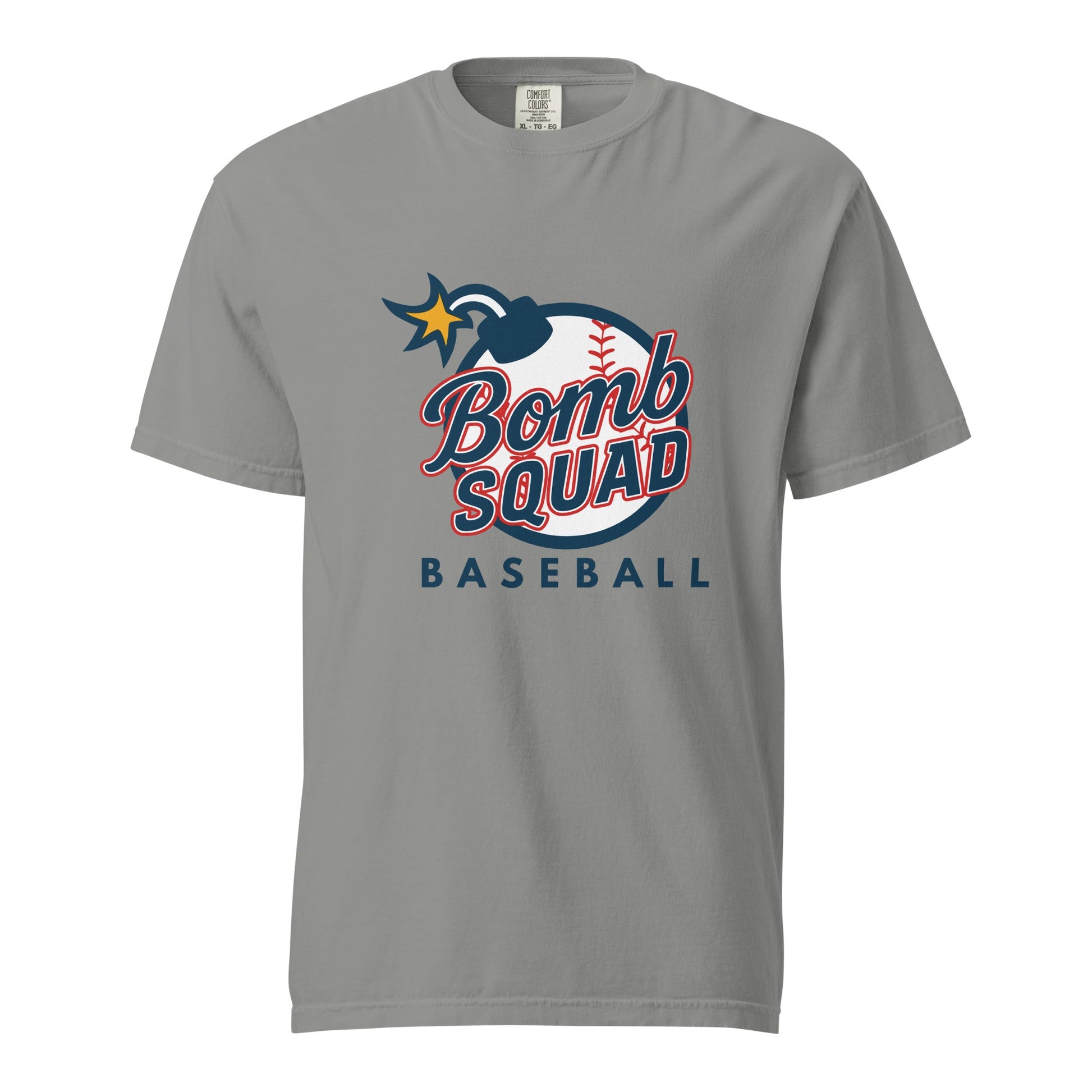Signature | Comfort Colors T-Shirt | Bomb Squad Baseball | Alt Logo