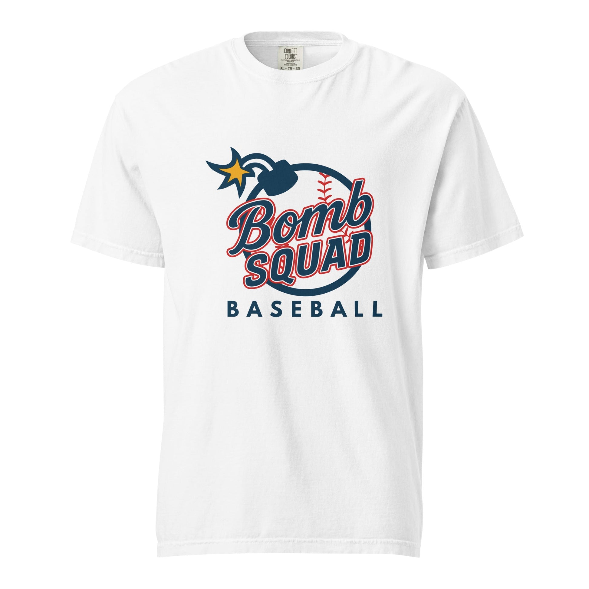 Signature | Comfort Colors T-Shirt | Bomb Squad Baseball | Alt Logo