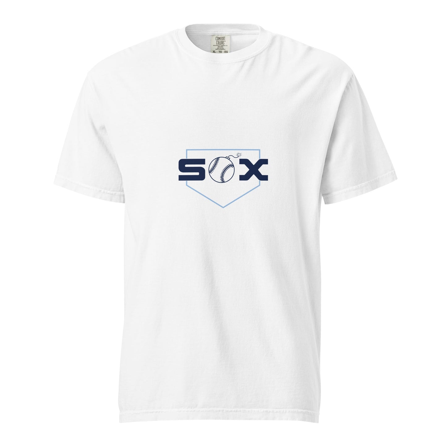 Signature | Comfort Colors T-Shirt | BombSox Baseball | Crest Logo