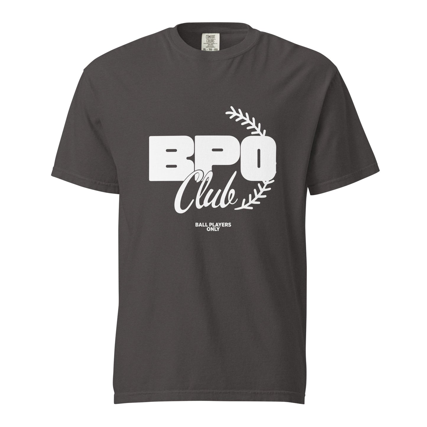 Signature | Comfort Colors T-Shirt | BPO Club | White Logo