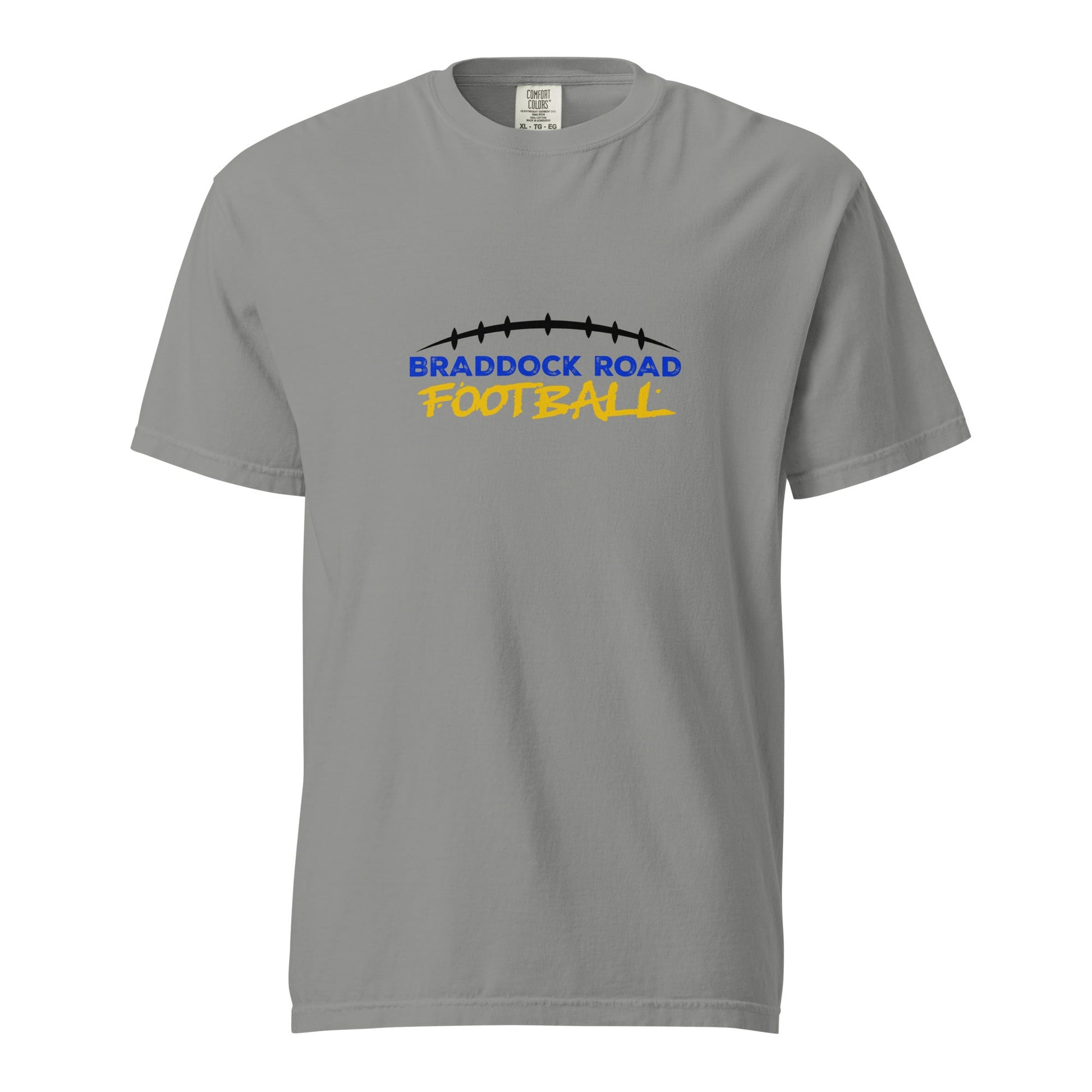 Signature | Comfort Colors T-Shirt | Braddock Road Football | Arch Athletics Logo