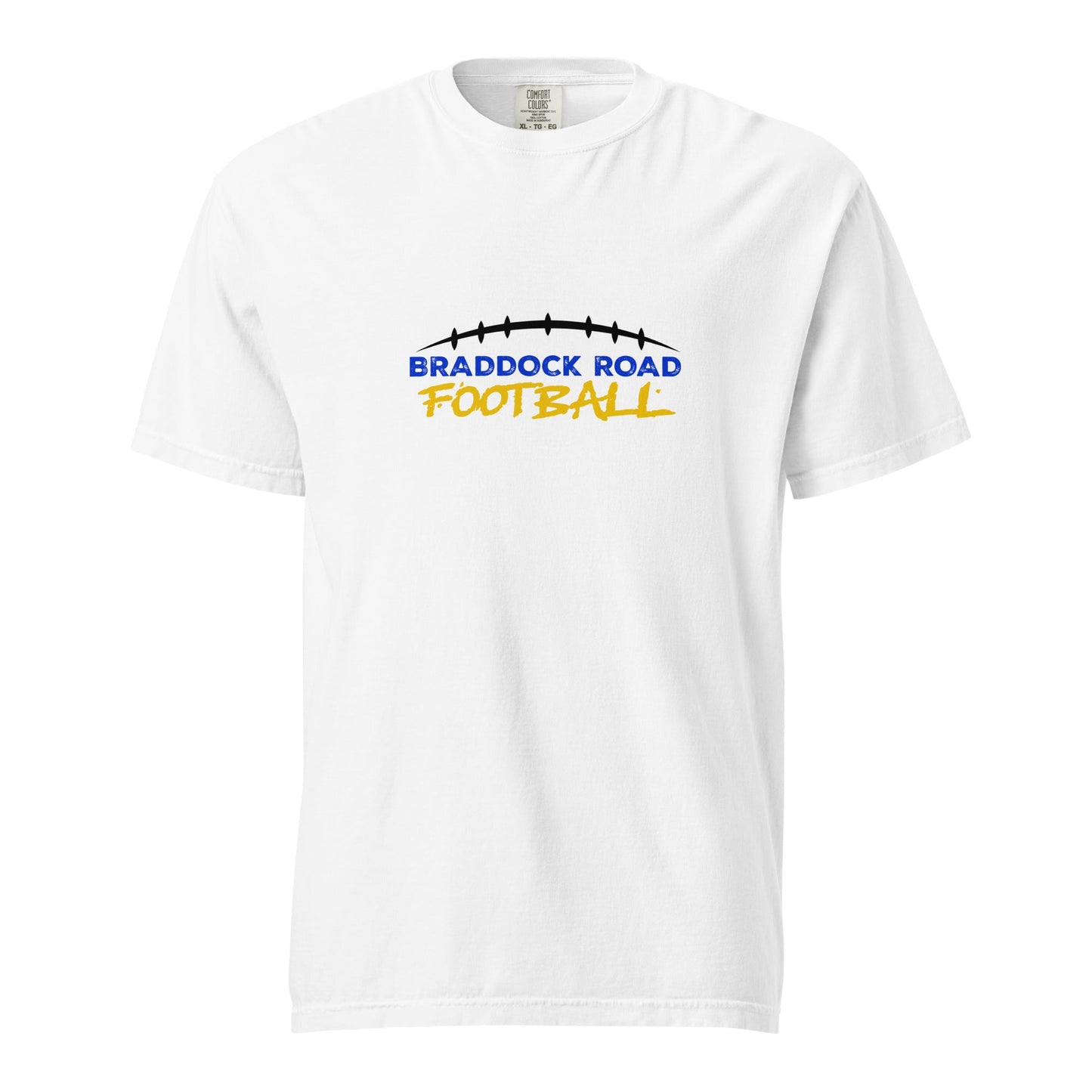 Signature | Comfort Colors T-Shirt | Braddock Road Football | Arch Athletics Logo