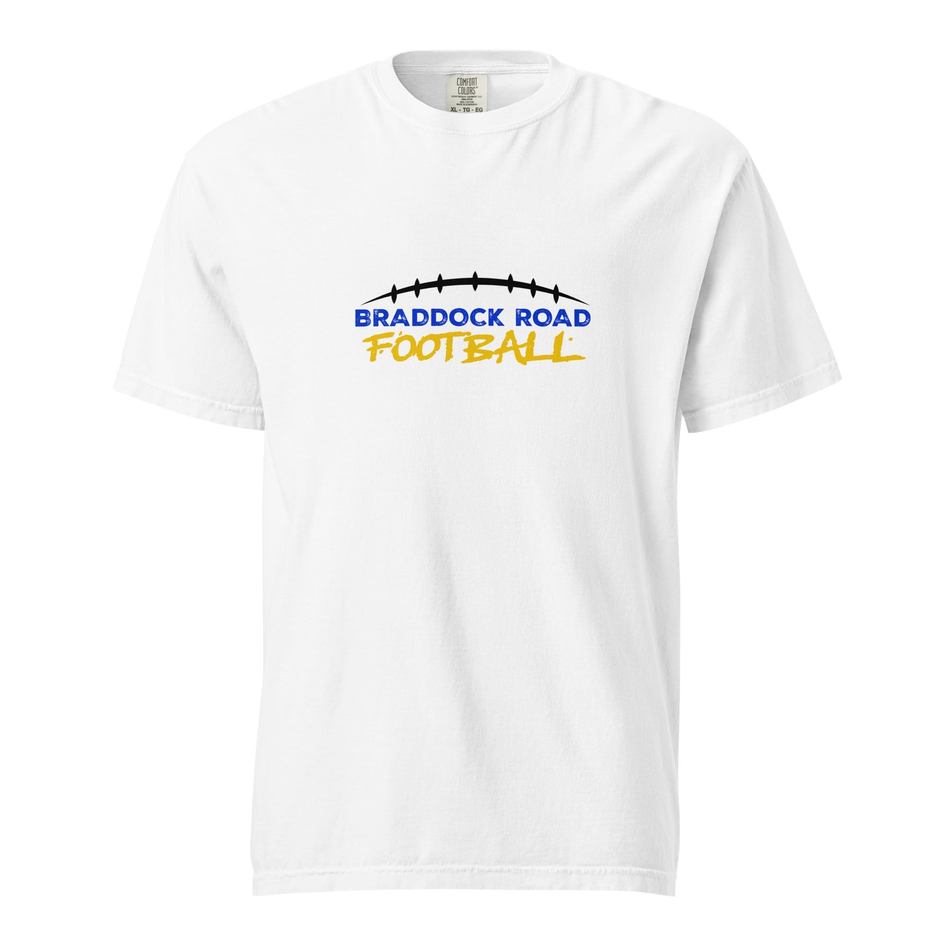Signature | Comfort Colors T-Shirt | Braddock Road Football | Arch Athletics Logo