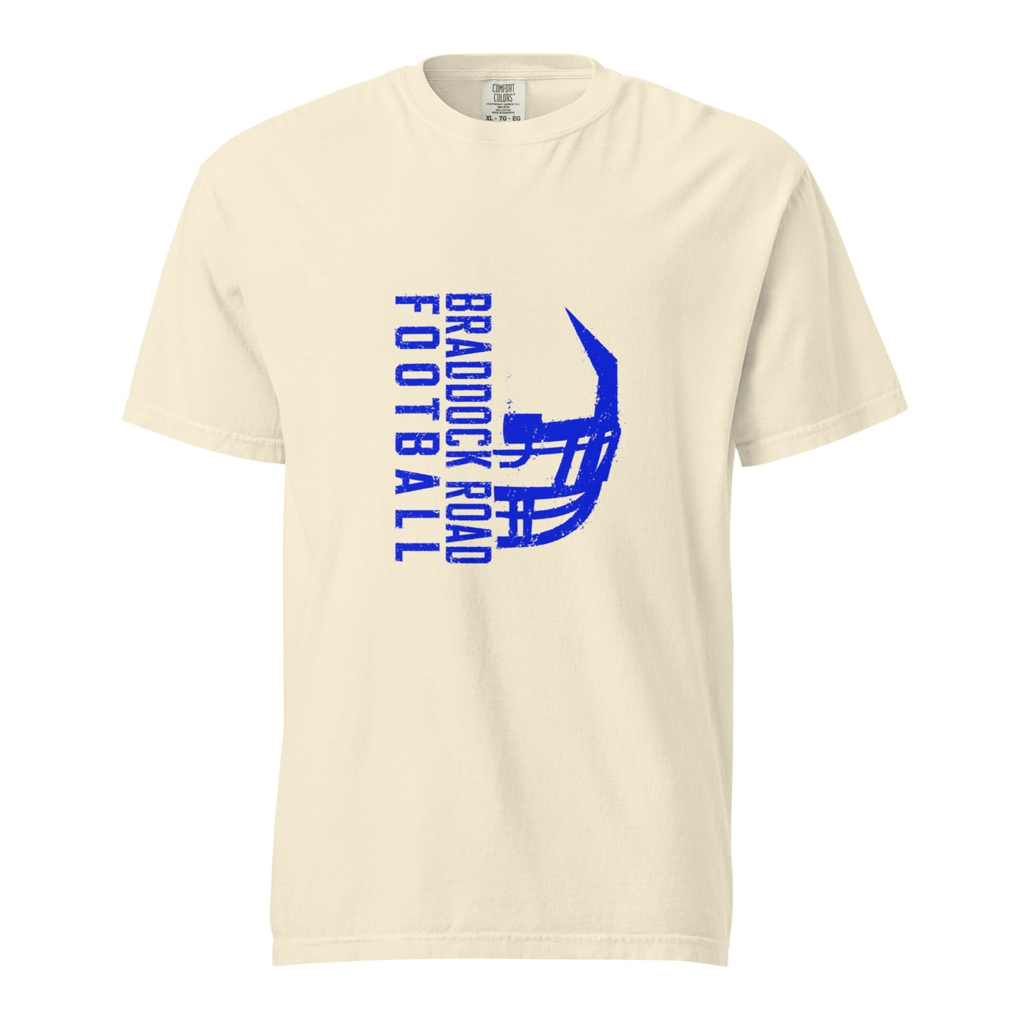 Signature | Comfort Colors T-Shirt | Braddock Road Football | Sideline Vertical Logo