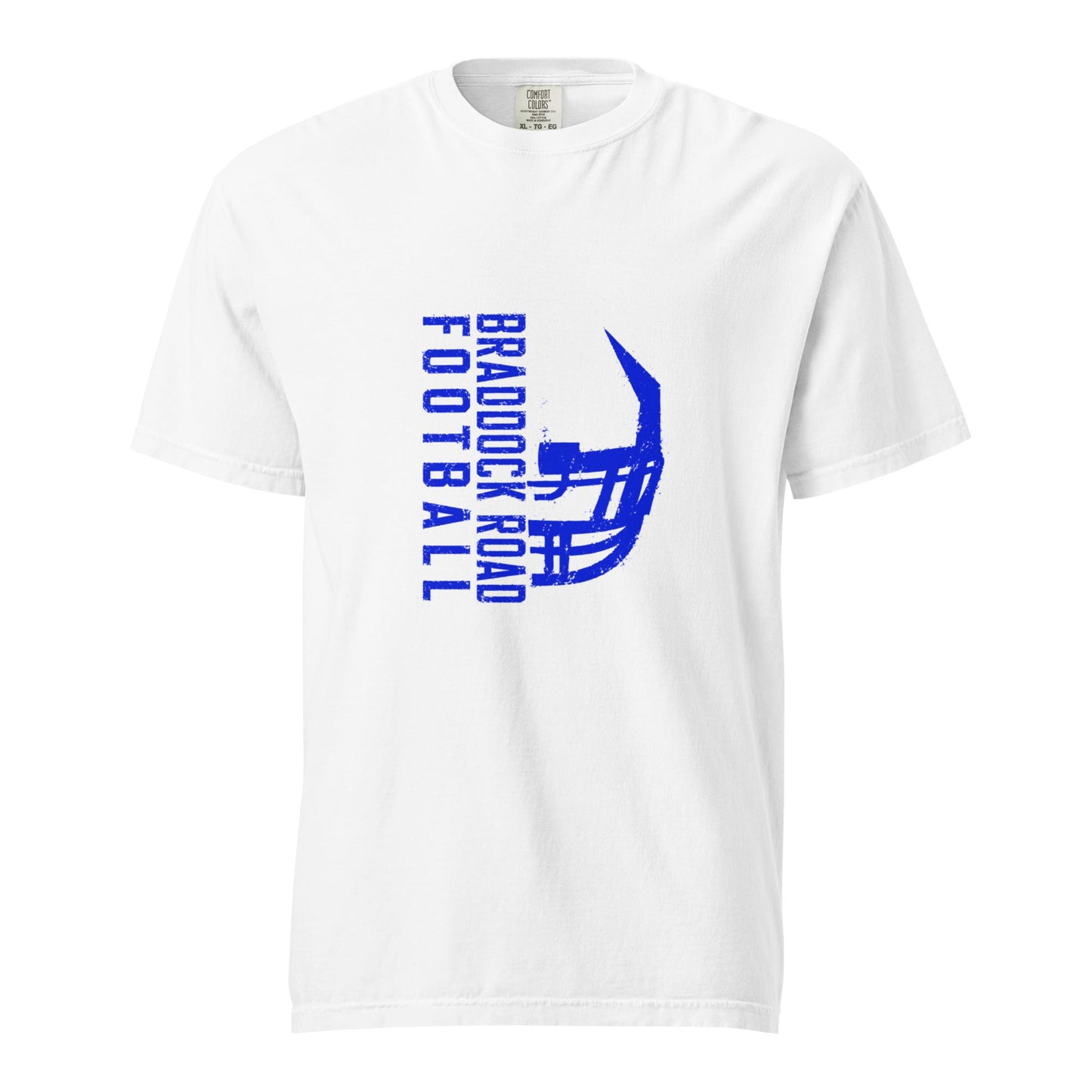 Signature | Comfort Colors T-Shirt | Braddock Road Football | Sideline Vertical Logo