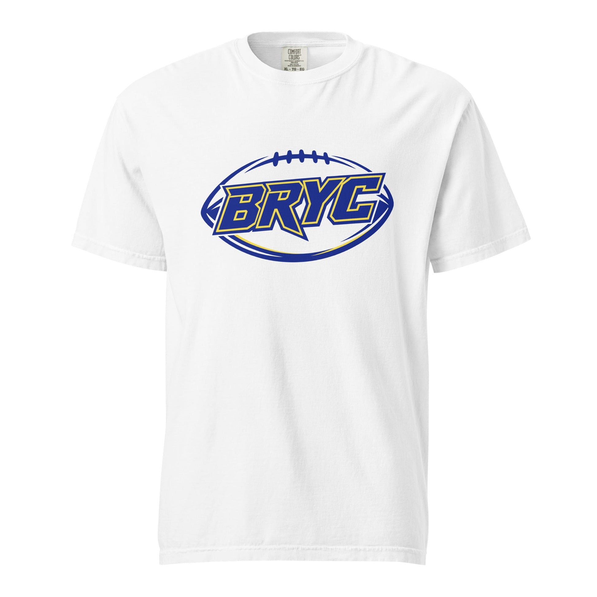 Signature | Comfort Colors T-Shirt | Braddock Road Football | Veloctiy Crest Logo