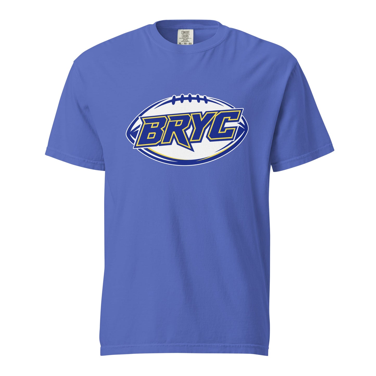 Signature | Comfort Colors T-Shirt | Braddock Road Football | Veloctiy Crest Logo