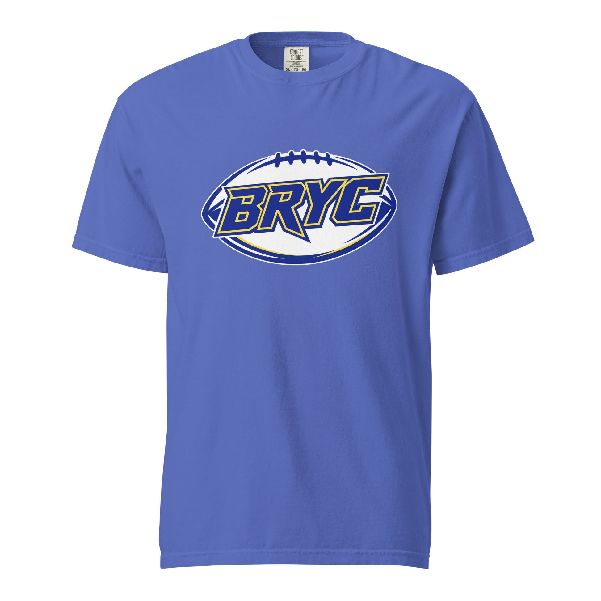 Signature | Comfort Colors T-Shirt | Braddock Road Football | Veloctiy Crest Logo