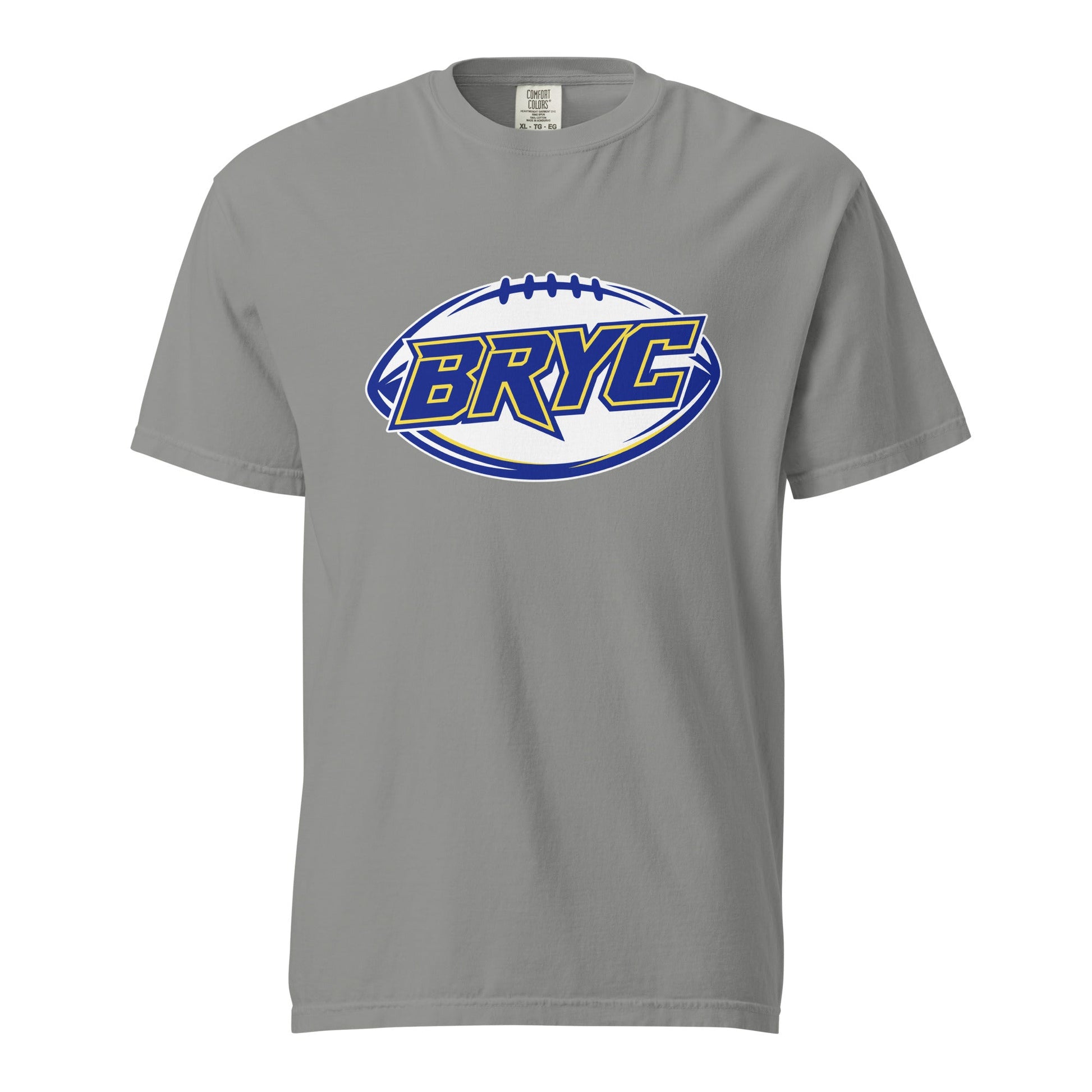 Signature | Comfort Colors T-Shirt | Braddock Road Football | Veloctiy Crest Logo