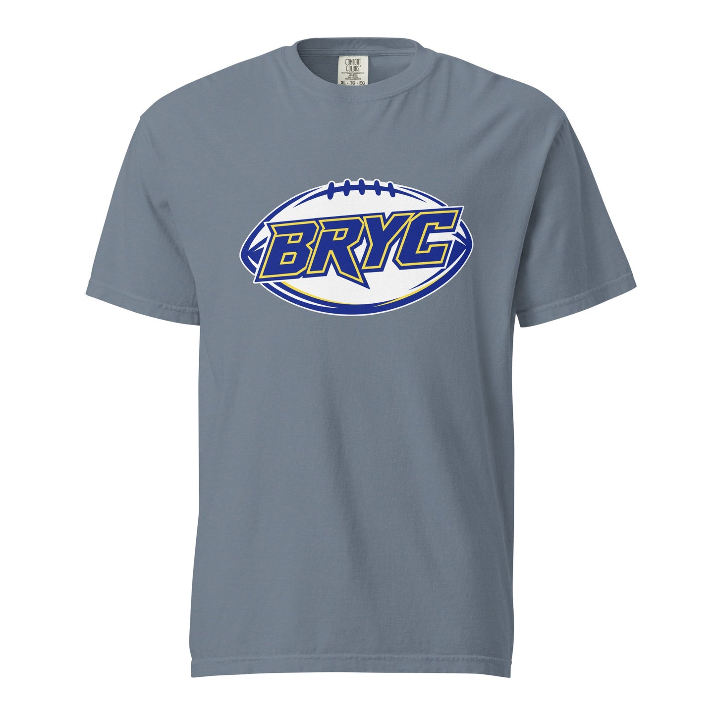Signature | Comfort Colors T-Shirt | Braddock Road Football | Veloctiy Crest Logo