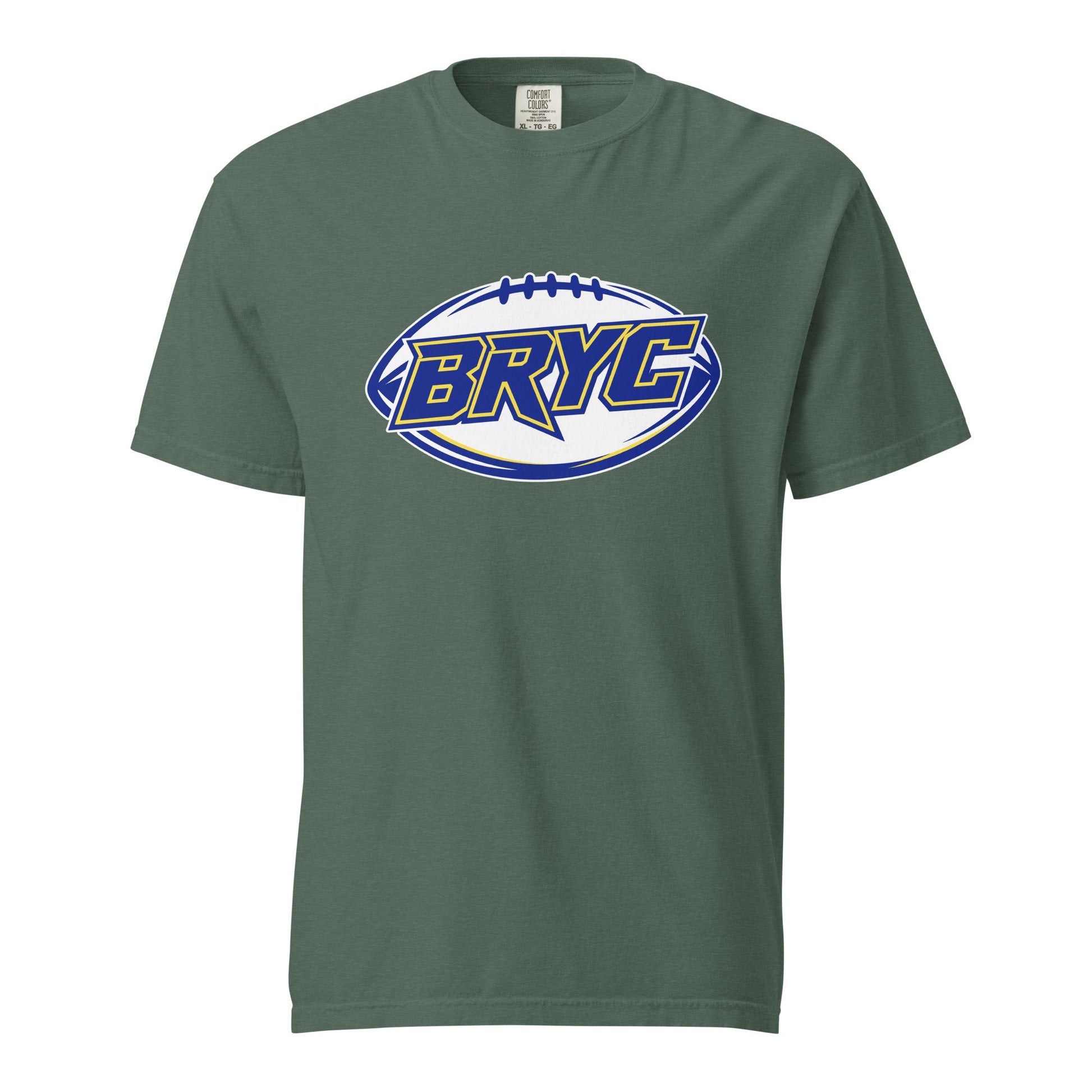 Signature | Comfort Colors T-Shirt | Braddock Road Football | Veloctiy Crest Logo
