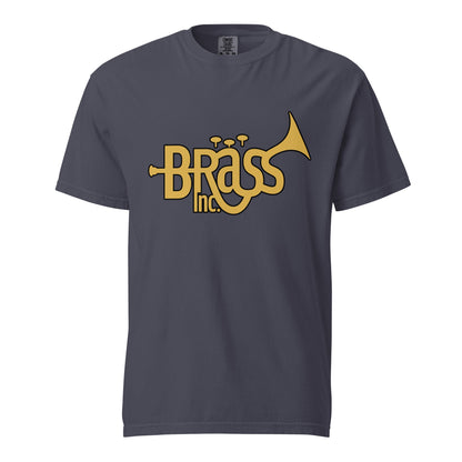Signature | Comfort Colors T-Shirt | Brass Inc. | Emblem Logo