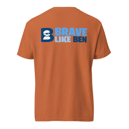 Signature | Comfort Colors T-Shirt | Brave Like Ben | Athletics Logo