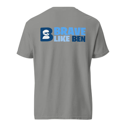 Signature | Comfort Colors T-Shirt | Brave Like Ben | Athletics Logo