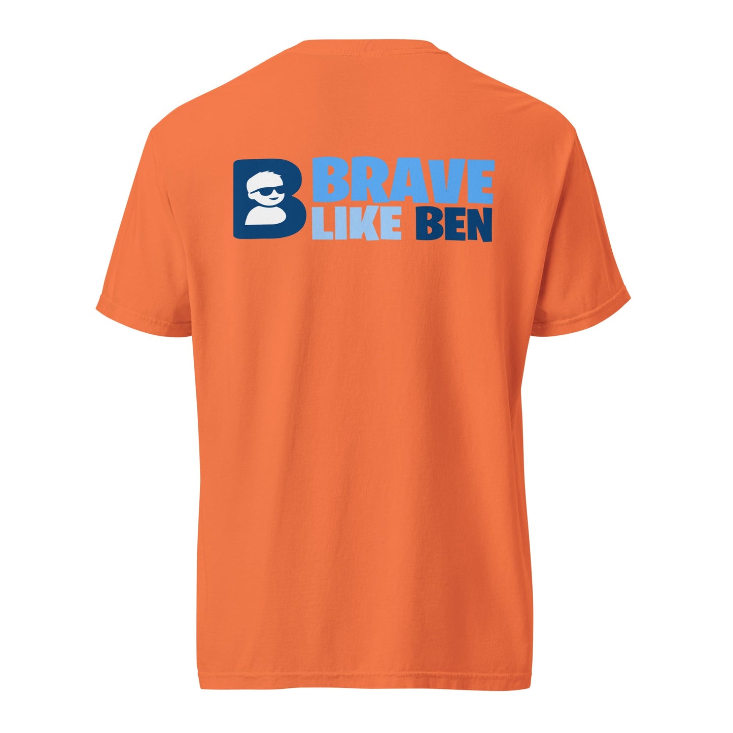 Signature | Comfort Colors T-Shirt | Brave Like Ben | Athletics Logo