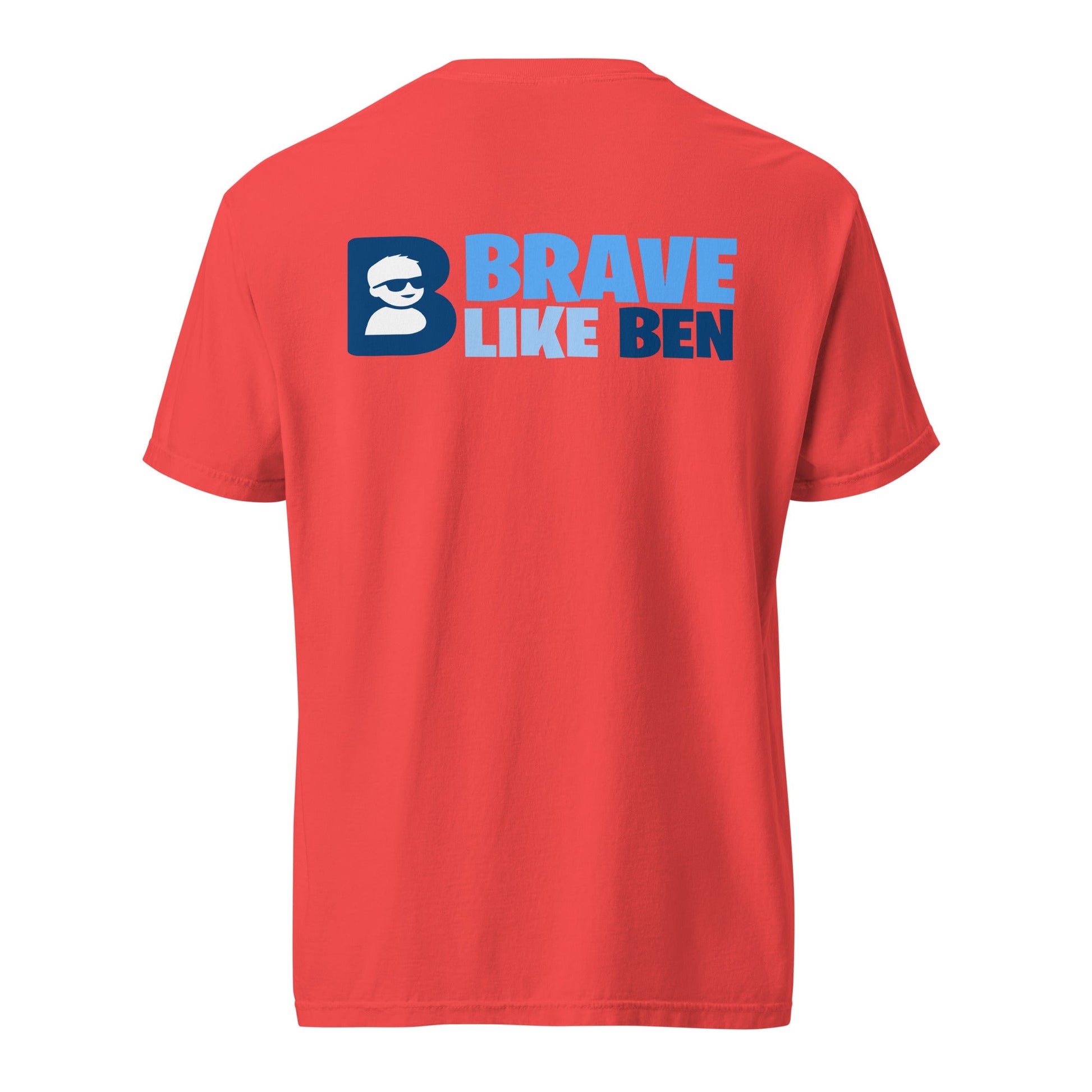Signature | Comfort Colors T-Shirt | Brave Like Ben | Athletics Logo