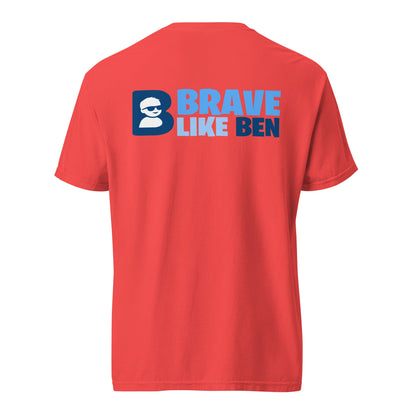 Signature | Comfort Colors T-Shirt | Brave Like Ben | Athletics Logo