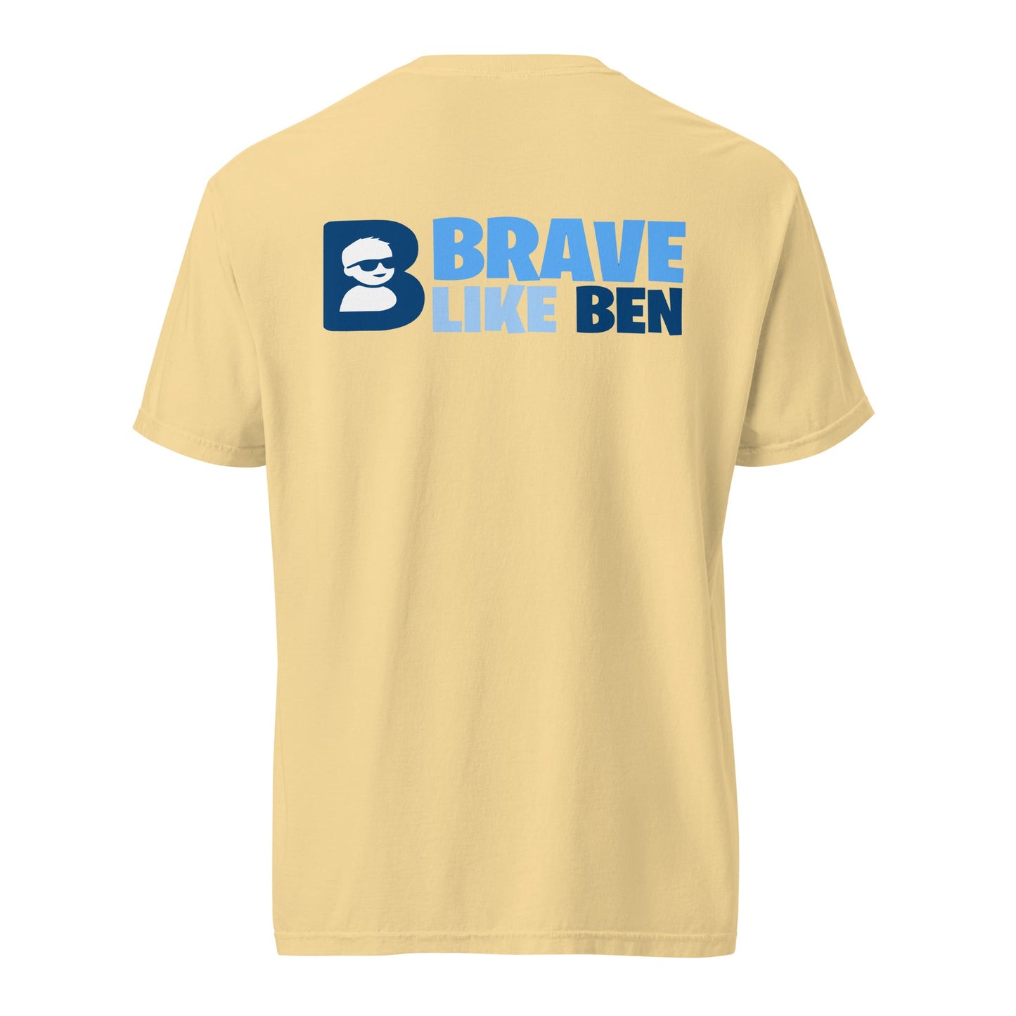 Signature | Comfort Colors T-Shirt | Brave Like Ben | Athletics Logo