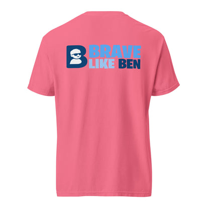Signature | Comfort Colors T-Shirt | Brave Like Ben | Athletics Logo